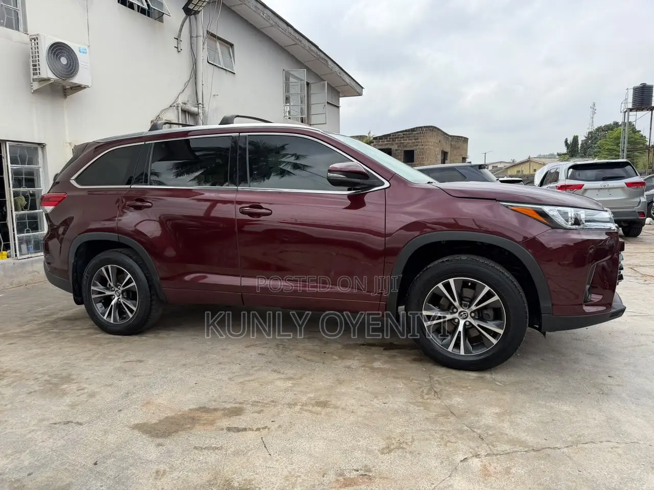 Toyota Highlander XLE V6 4x4 (3.5L 6cyl 6A) 2016 Burgundy