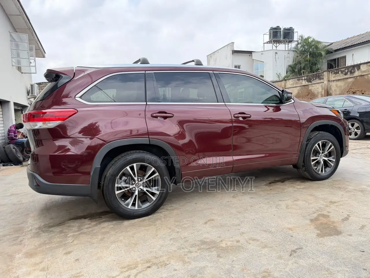 Toyota Highlander XLE V6 4x4 (3.5L 6cyl 6A) 2016 Burgundy