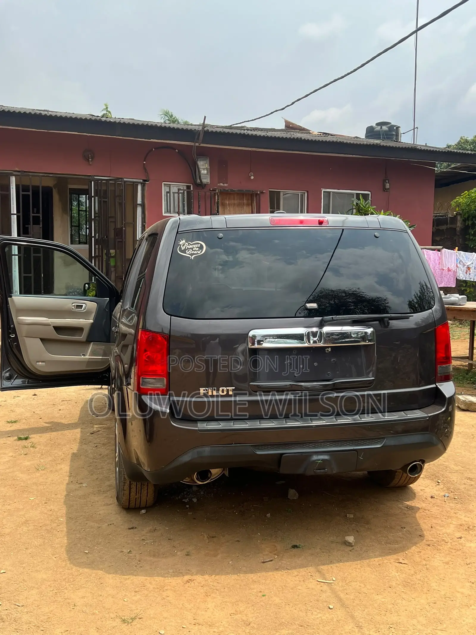Honda Pilot EX-L 4dr SUV 4WD (3.5L 6cyl 5A) 2014 Burgundy