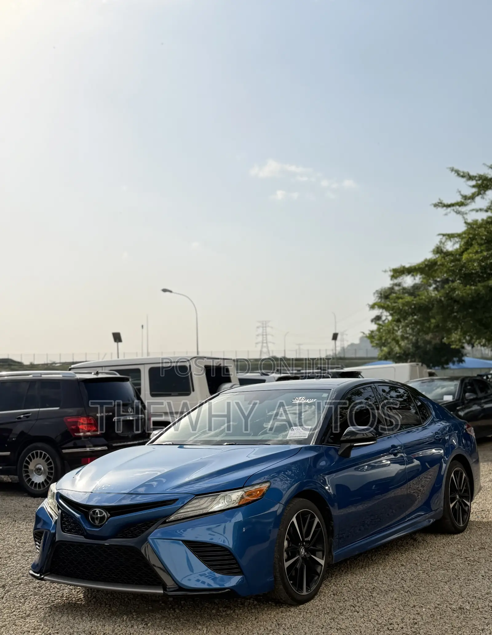 Toyota Camry XSE (2.5L 4cyl 8A) 2019 Blue