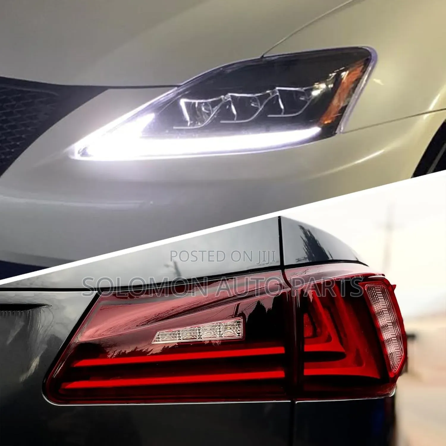 Headlight and Backlight Is250 2008 Upgrade