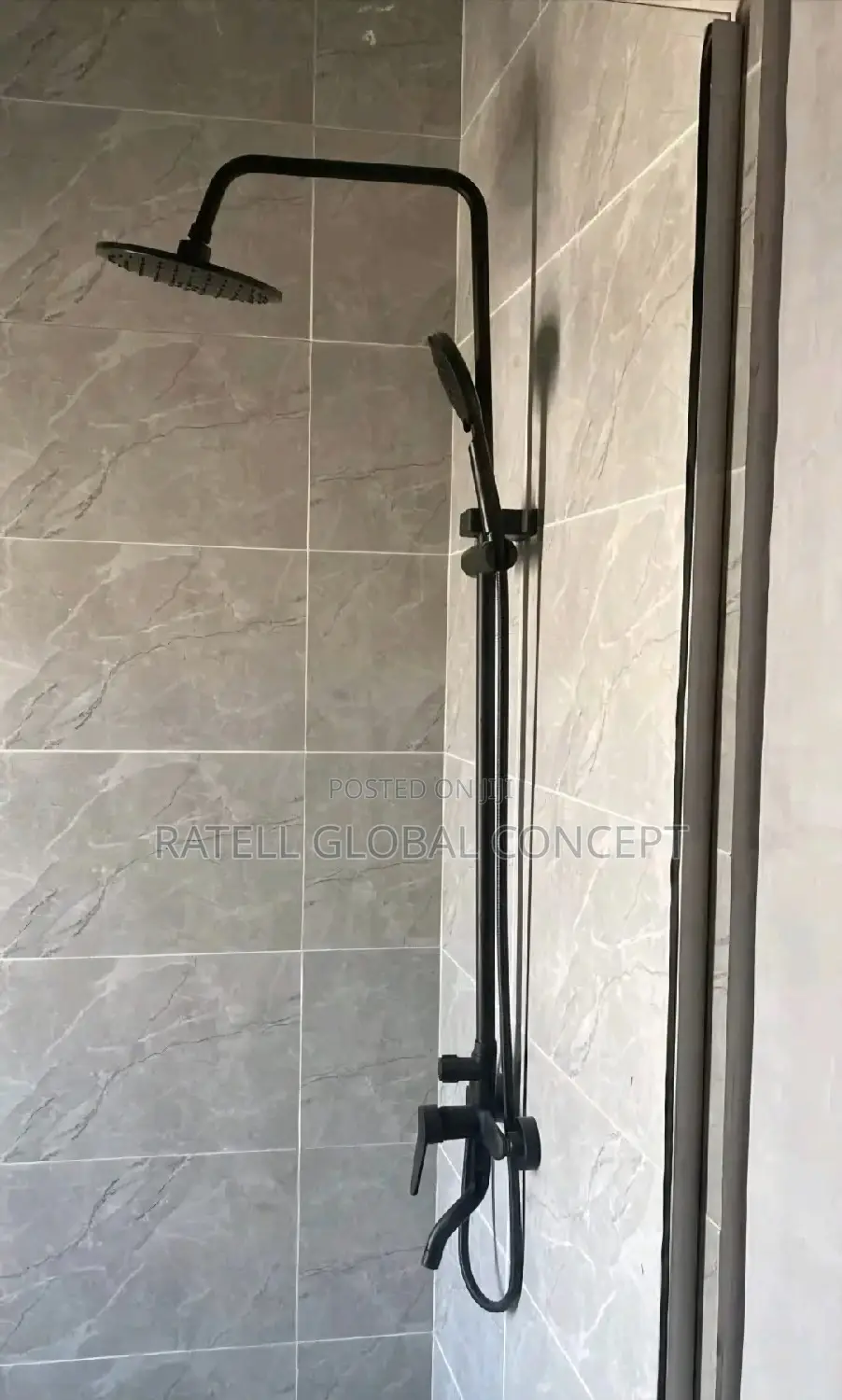Kettle Mouth Shower Mixer Set