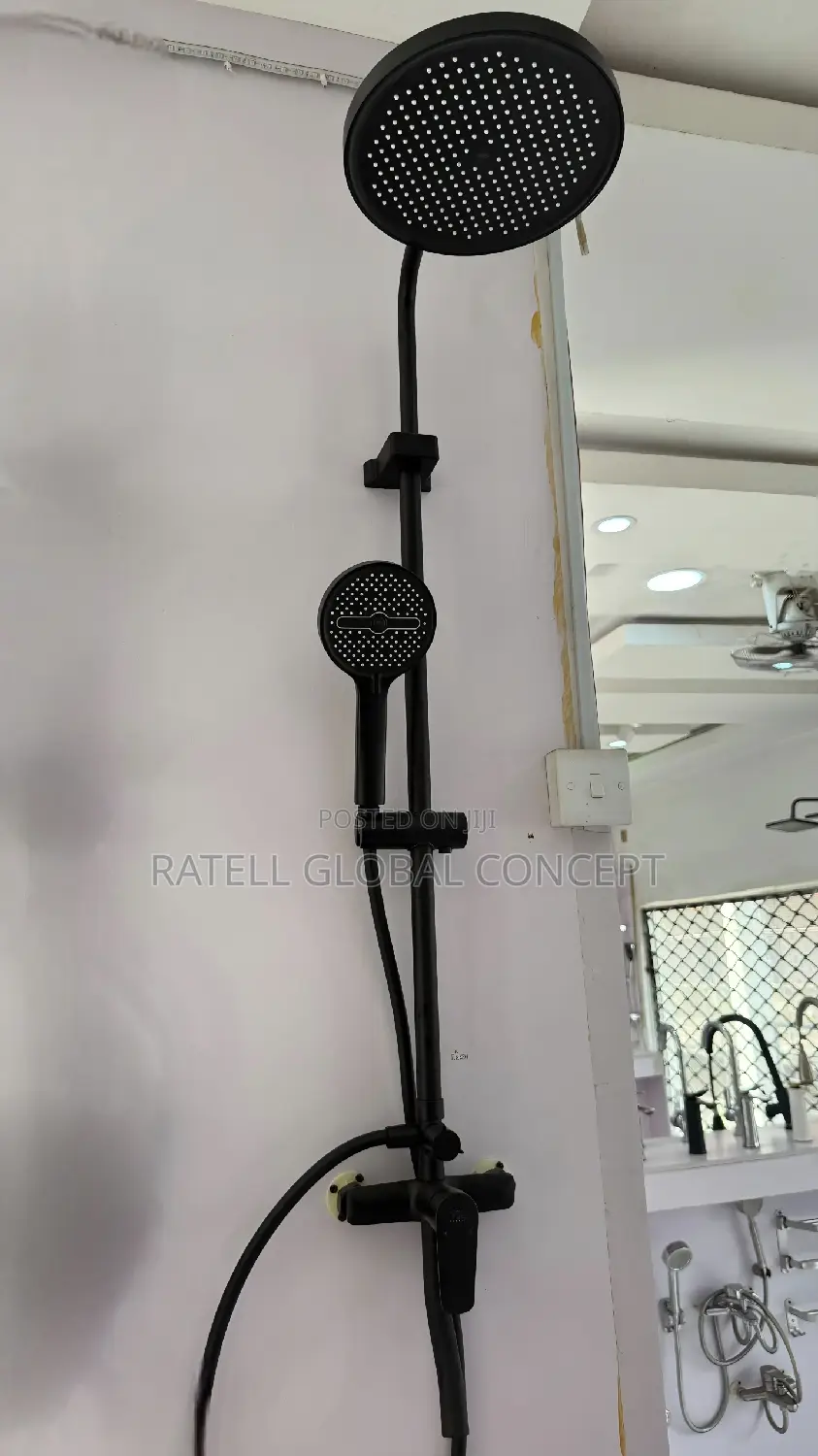 Kettle Mouth Shower Mixer Set