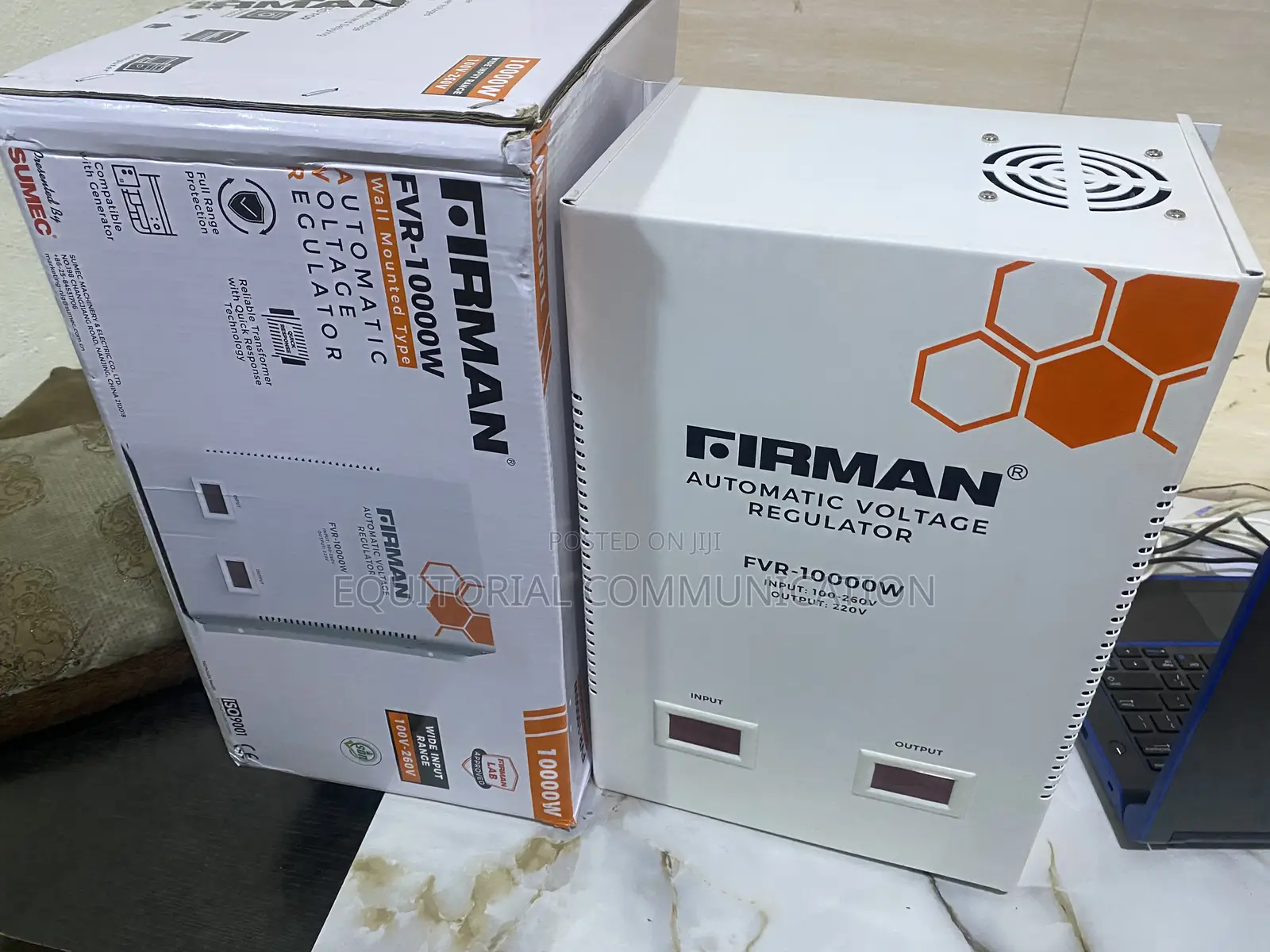 FIRMAN FVR-10000W Automatic Voltage Regulator for Electronics