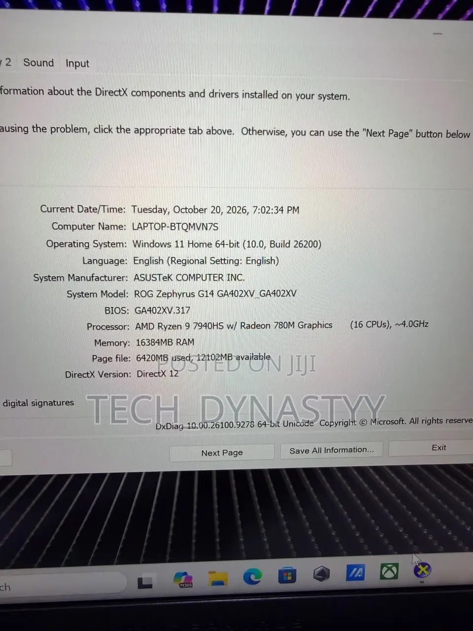 Laptop Asus ROG Zephyrus G14 16GB AMD Ryzen 9 SSD 1T