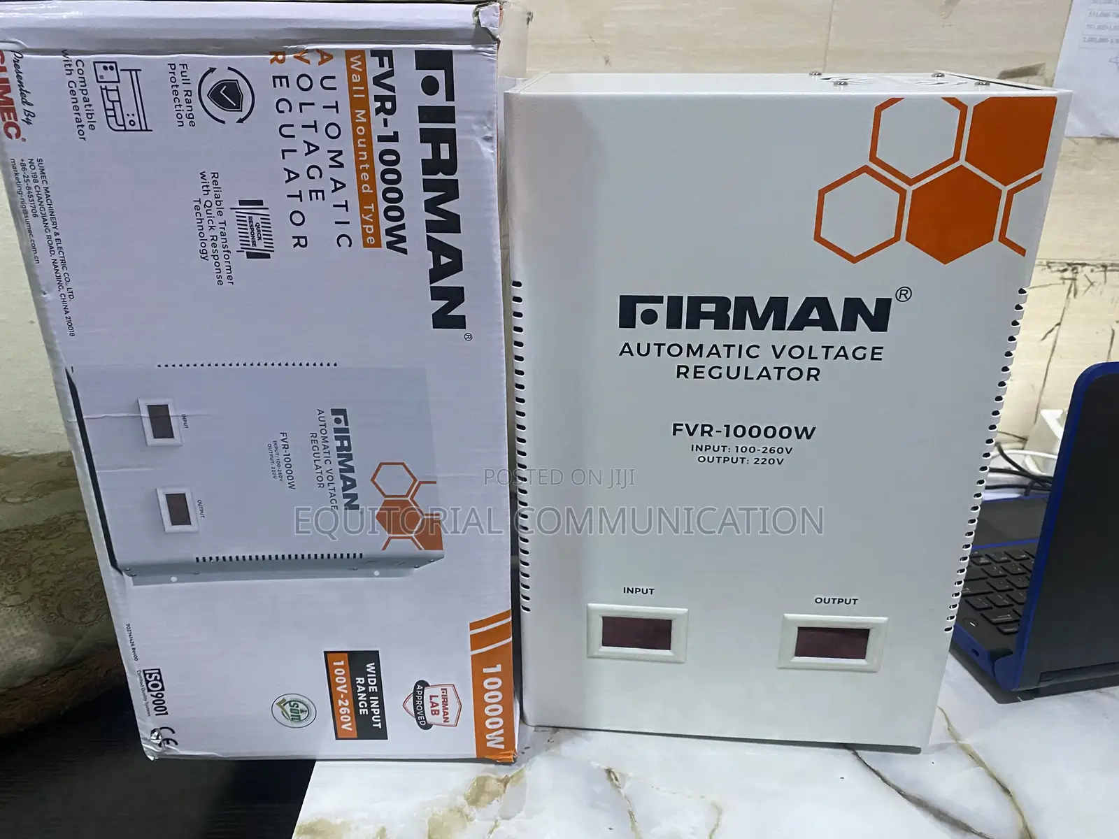 FIRMAN FVR-10000W Wall-Mounted Voltage Control Equipment