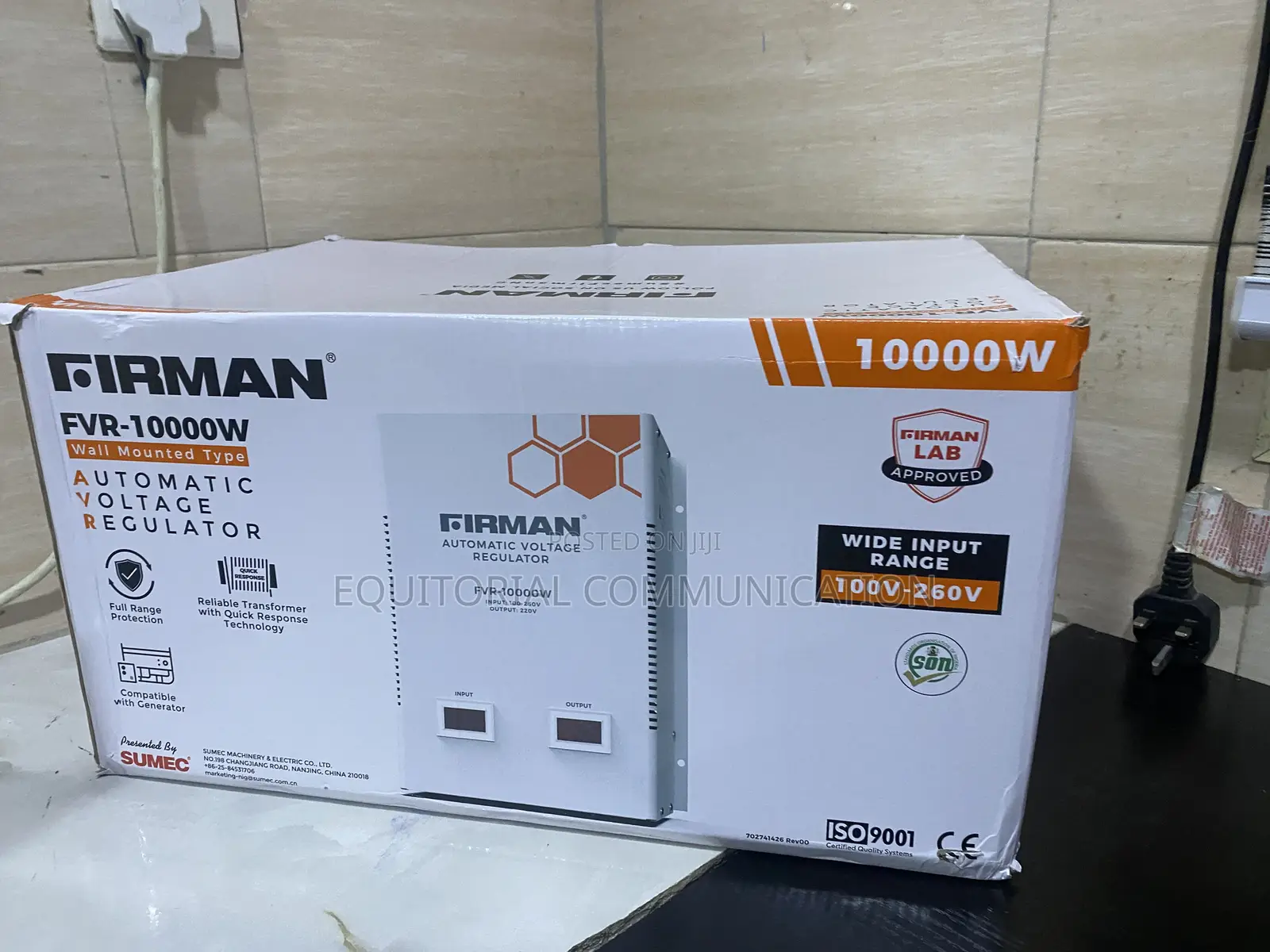 FIRMAN FVR-10000W Power Supply Voltage Stabilizer