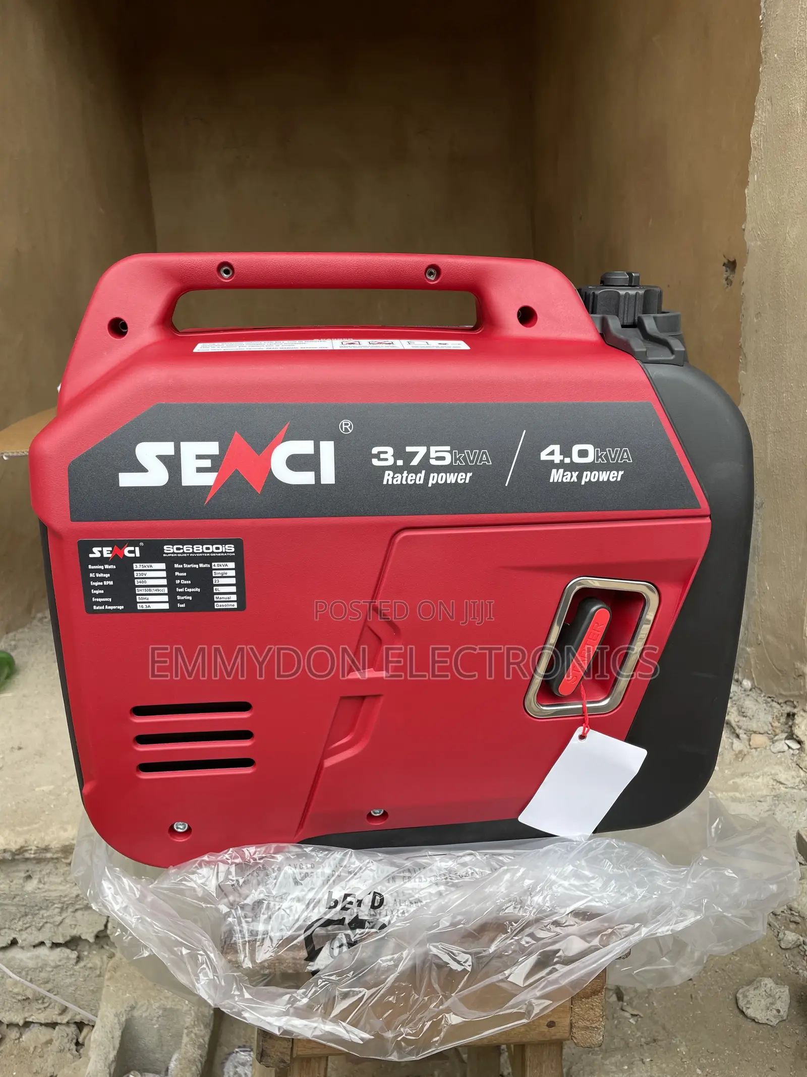 SENCI 4.0kVA Inverter Generator