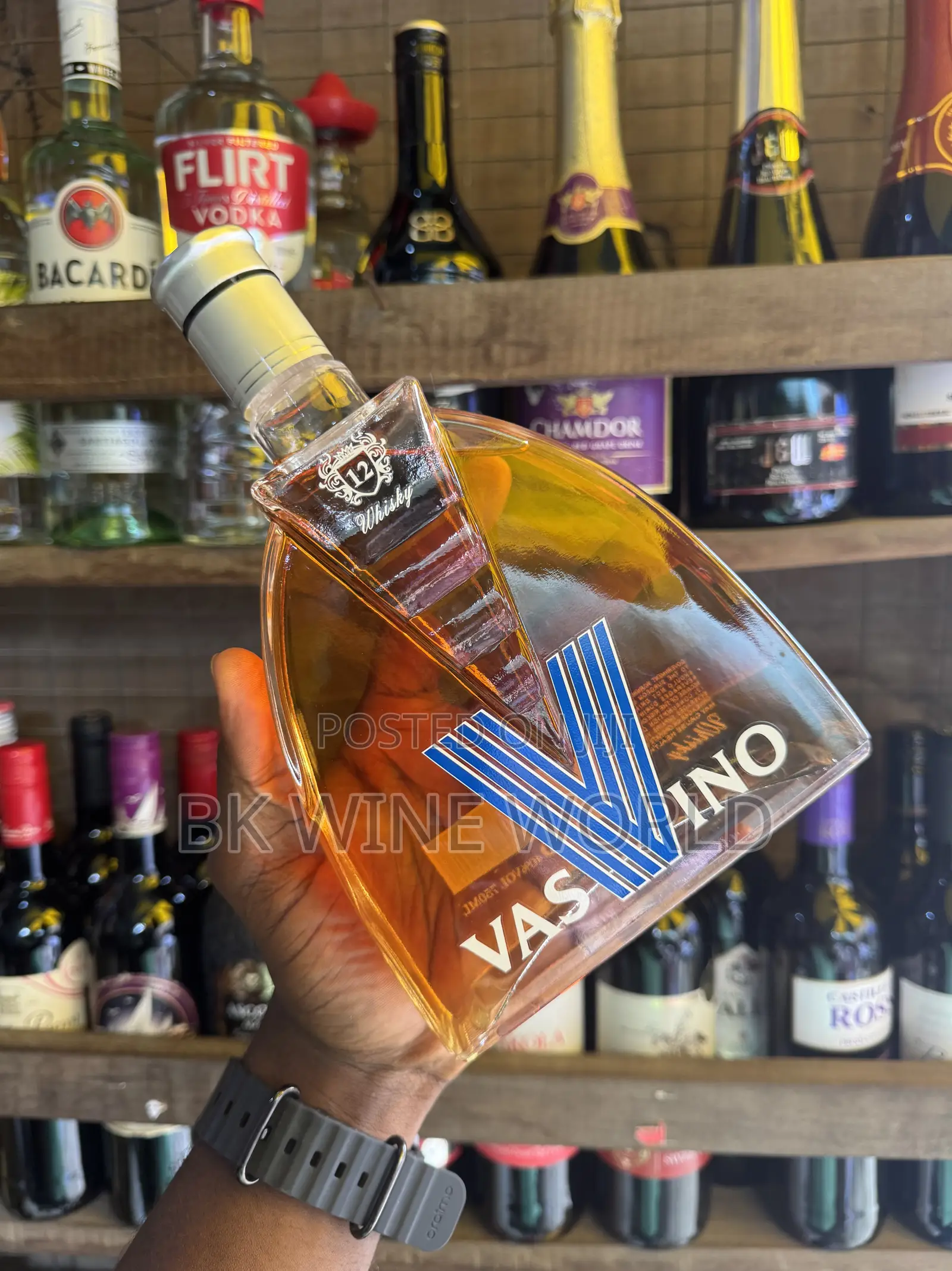 Vasino Premium Whisky - Carton of 12