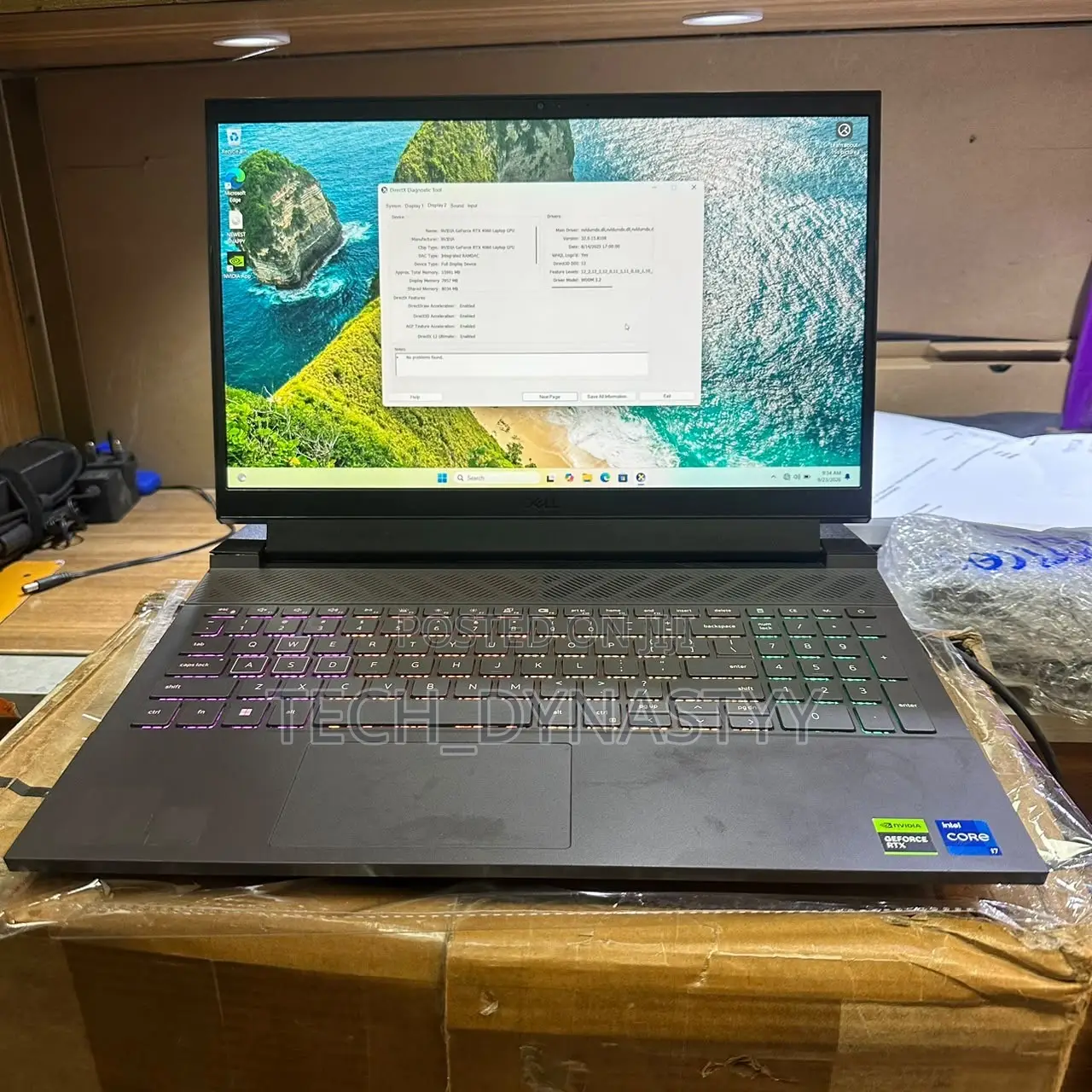 Laptop Dell G15 5530 16GB Intel Core Ultra 7 SSD 512GB