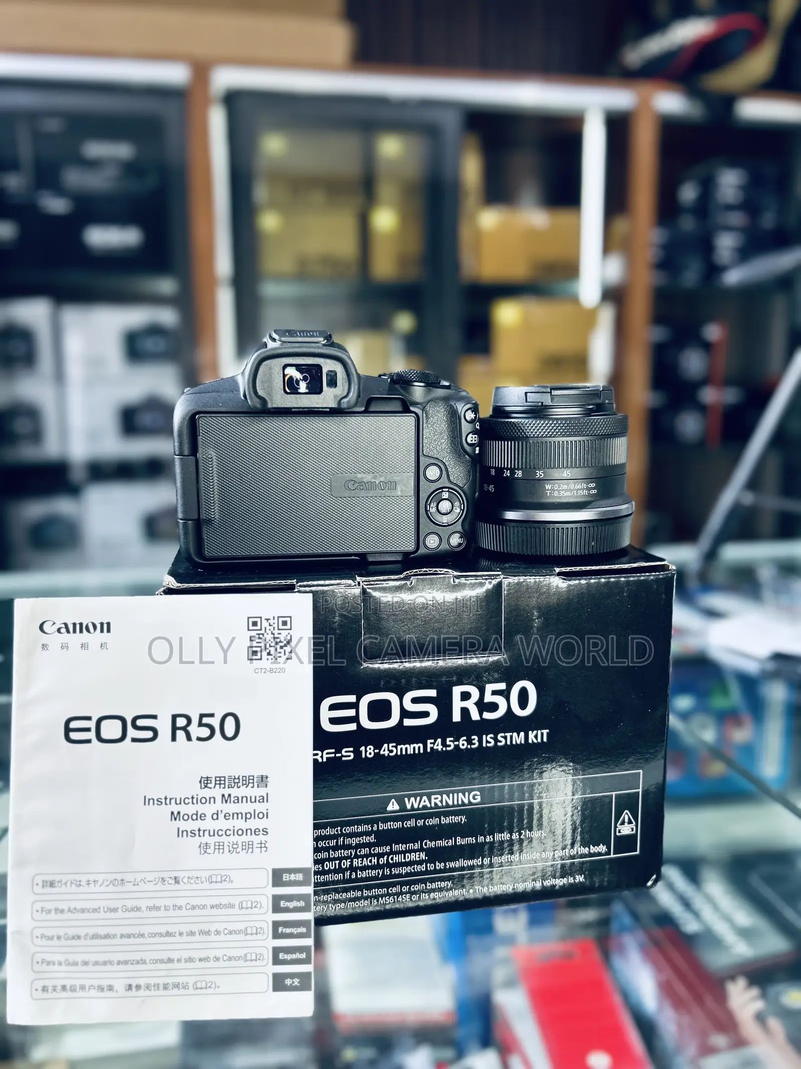 Canon R50 With Lens