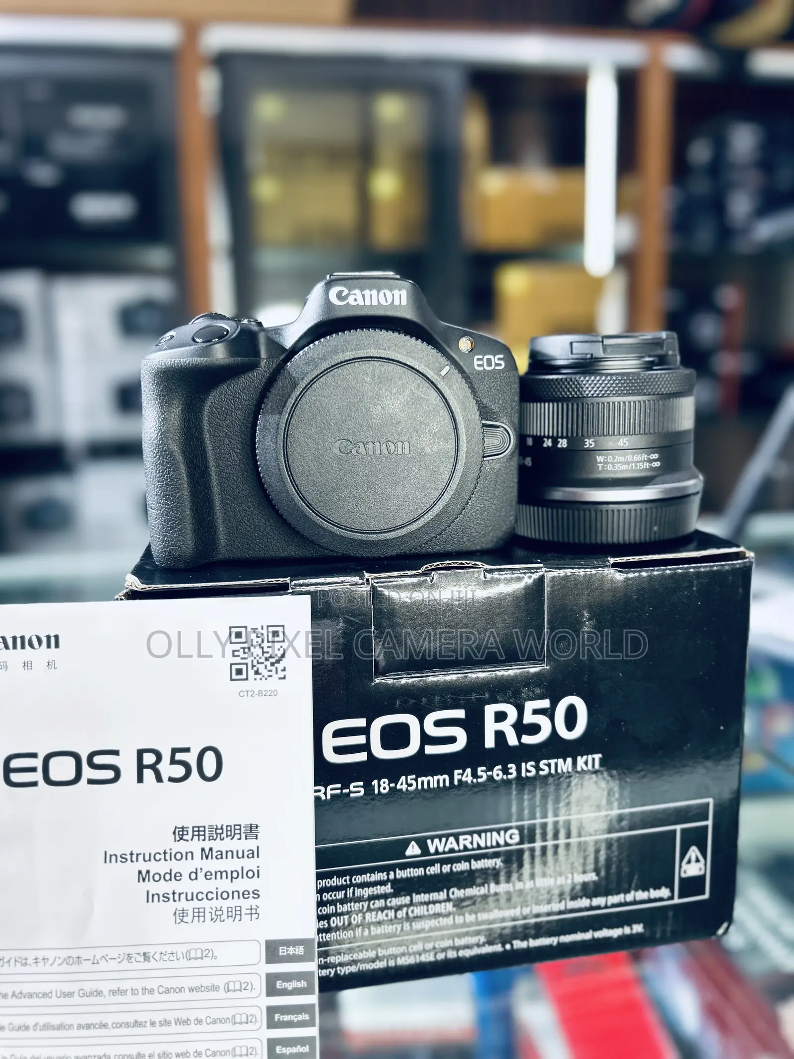 Canon R50 With Lens