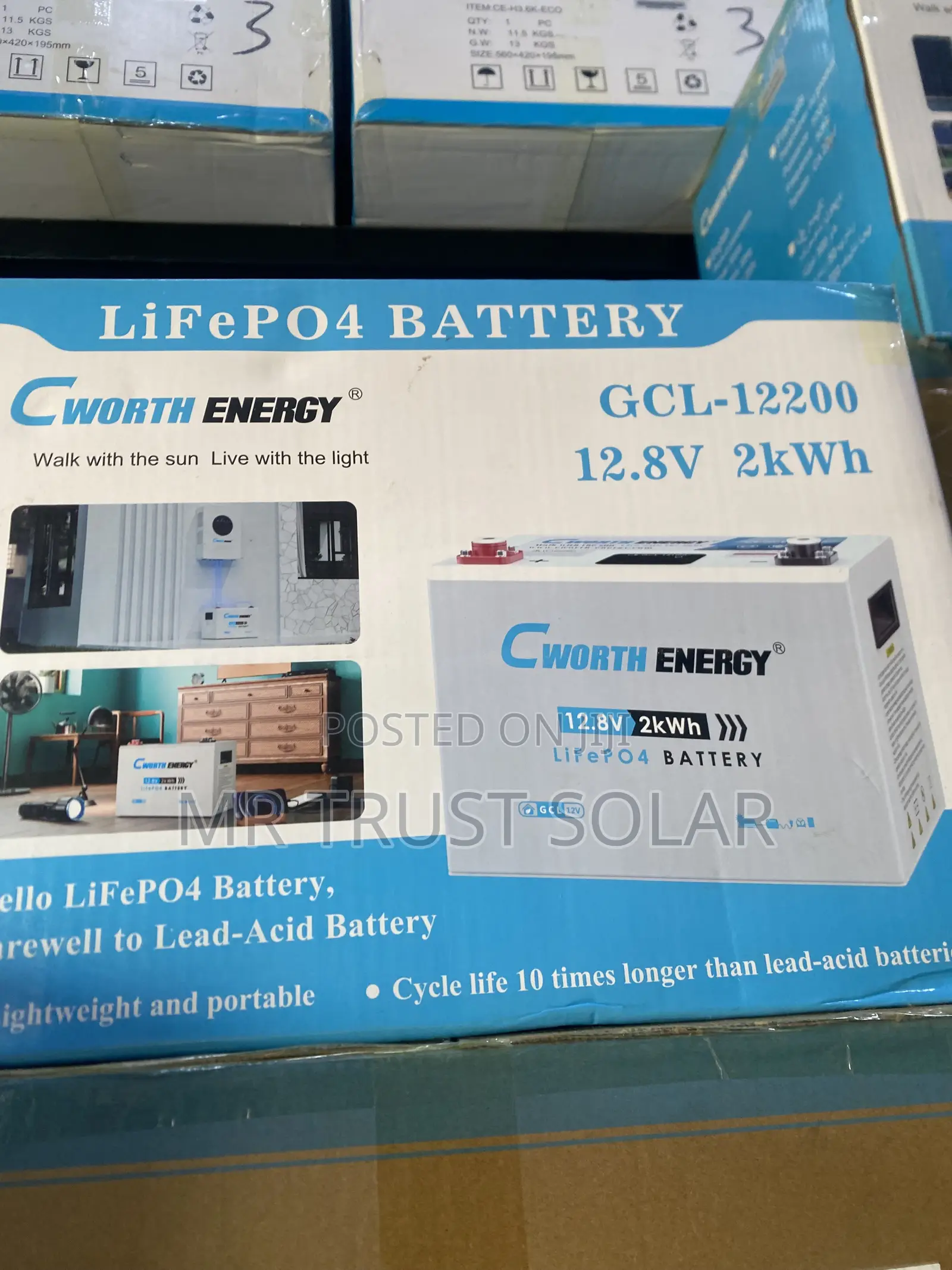 Cworth Energy Battery 12.8v 2kwh