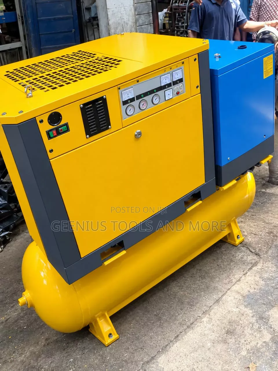 Sparta 20hp(15kw) 600ltr Industrial Rotary Screw Air Compressor