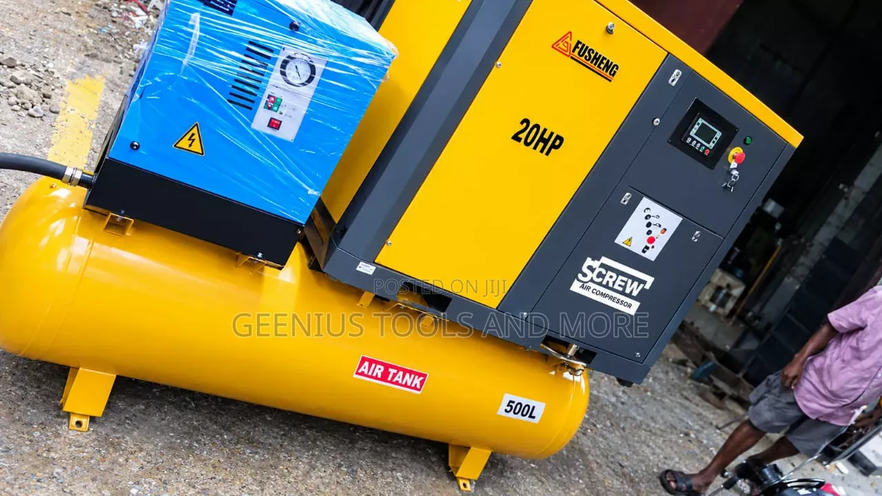 Sparta 20hp(15kw) 600ltr Industrial Rotary Screw Air Compressor