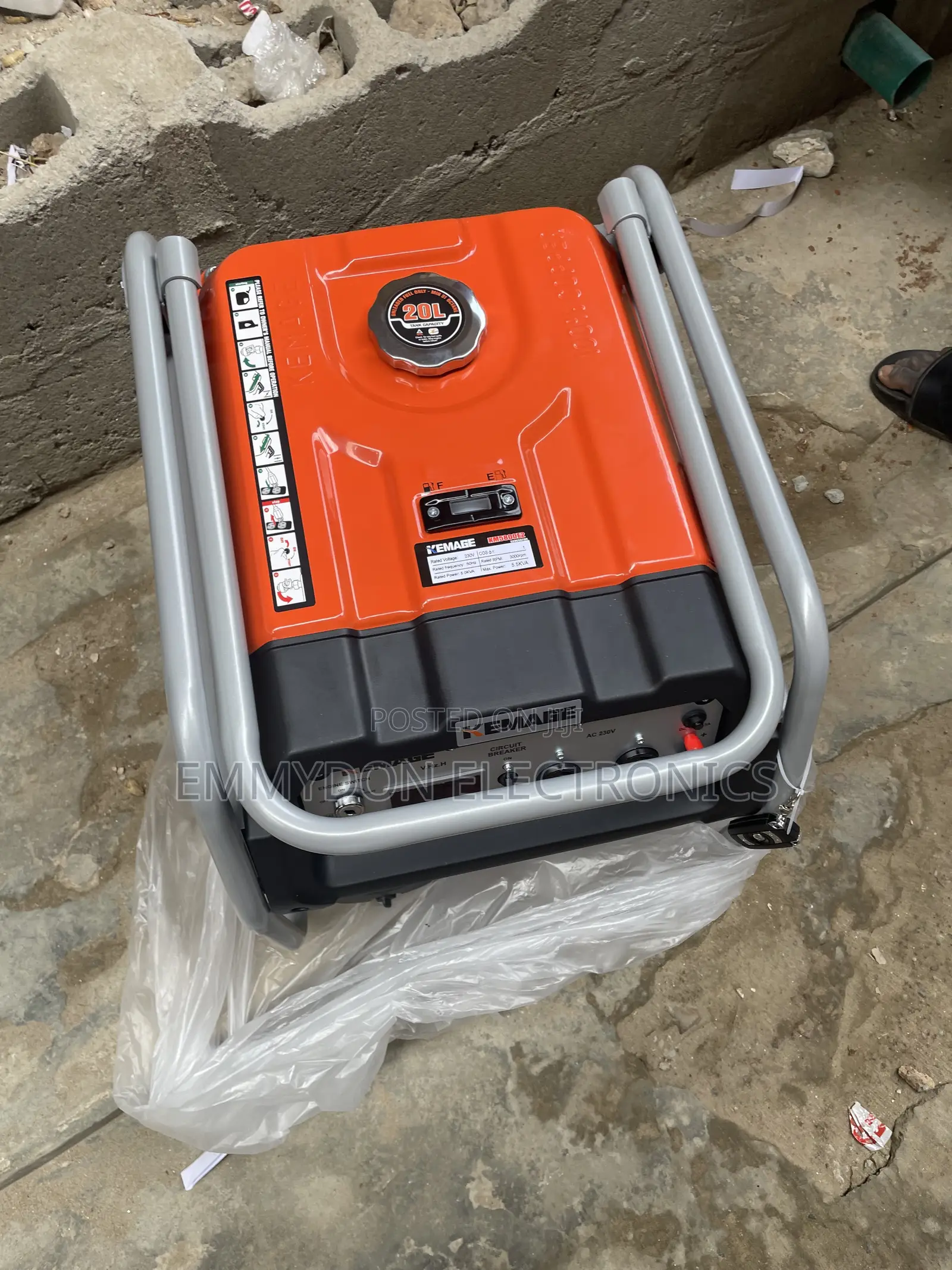 Kemage Remote Start Generator for Small Businesses