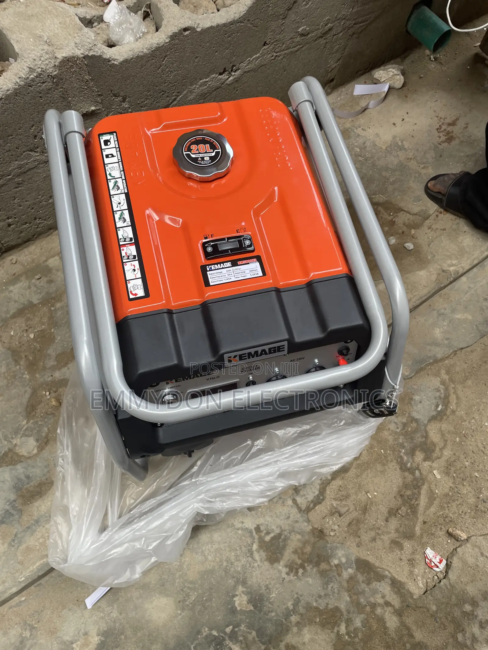 Kemage Remote Start Generator for Small Businesses