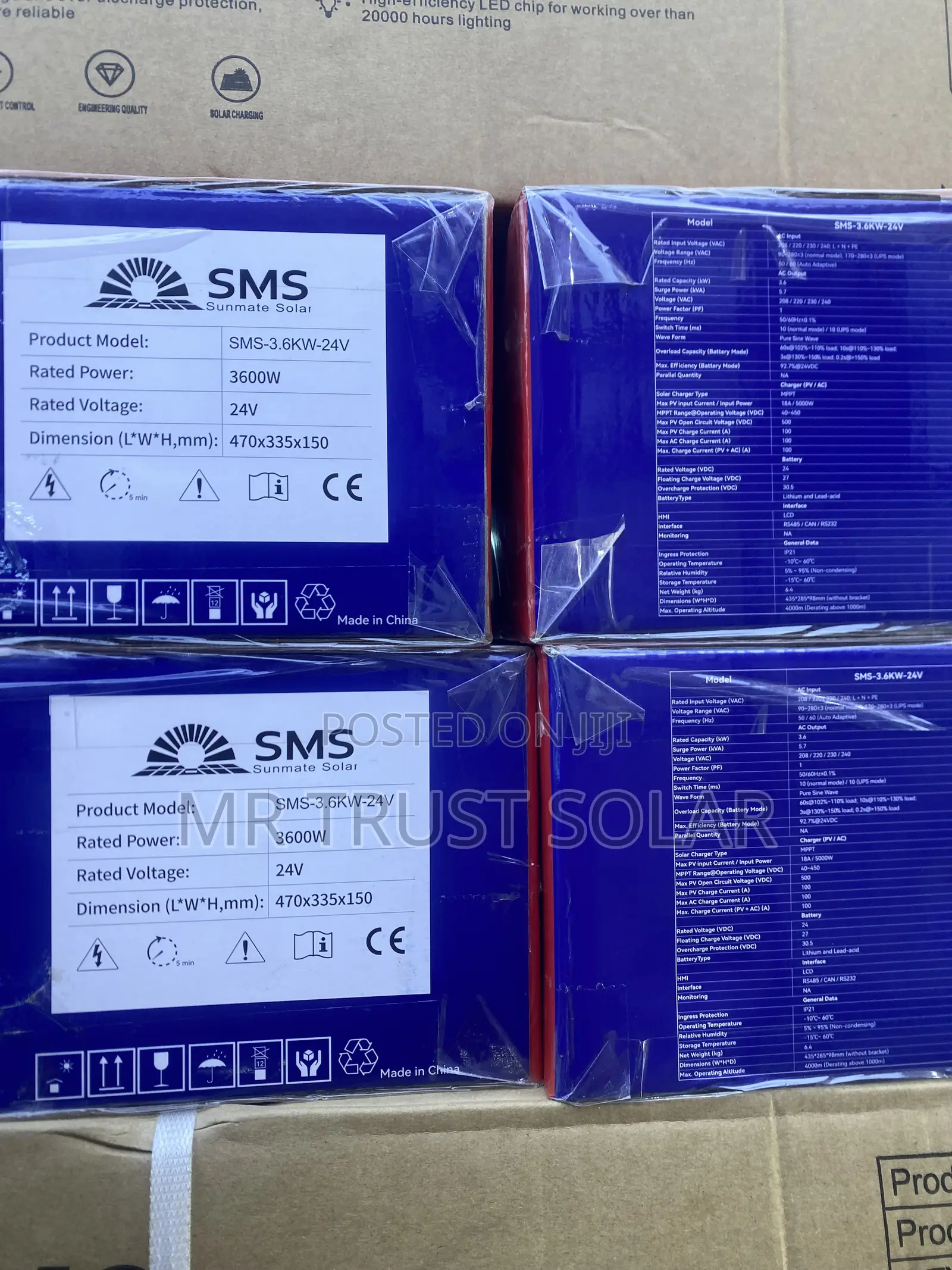 SMS Sumate Solar 3.6kw-24v