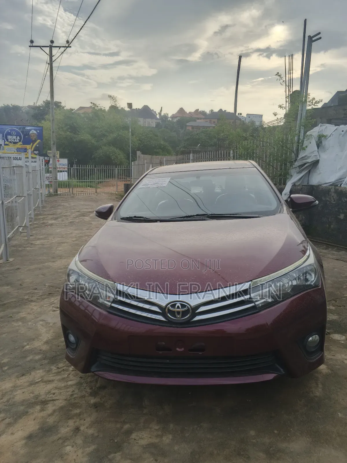 Toyota Corolla 2015 Red