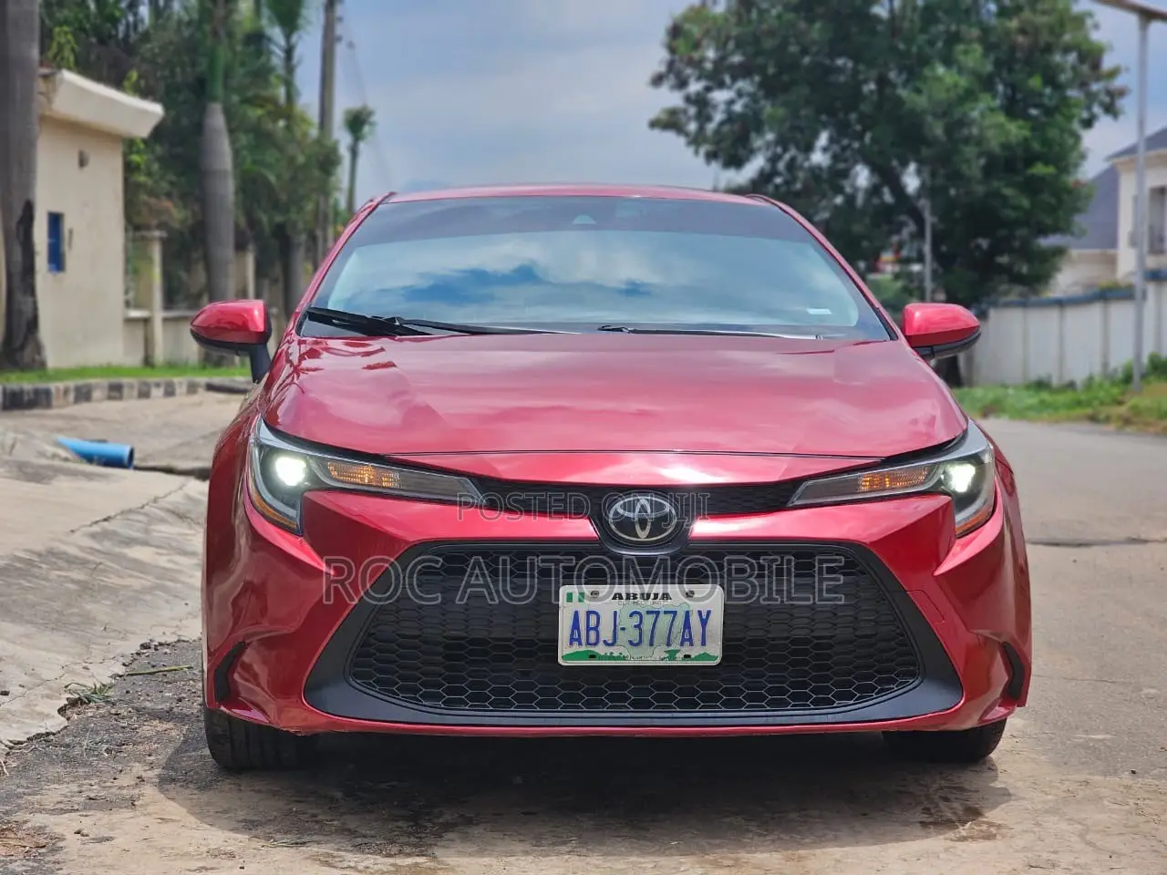 Toyota Corolla L 2020 Red