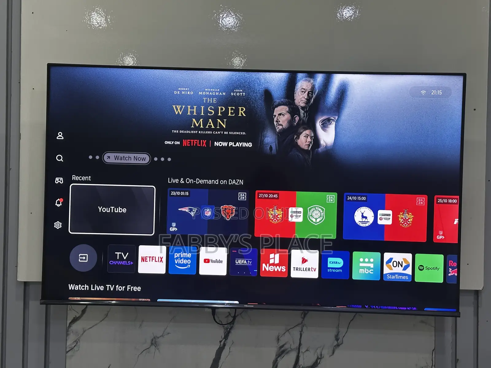 Hisense 58 Inches 4K UHD Smart TV, A6 Series