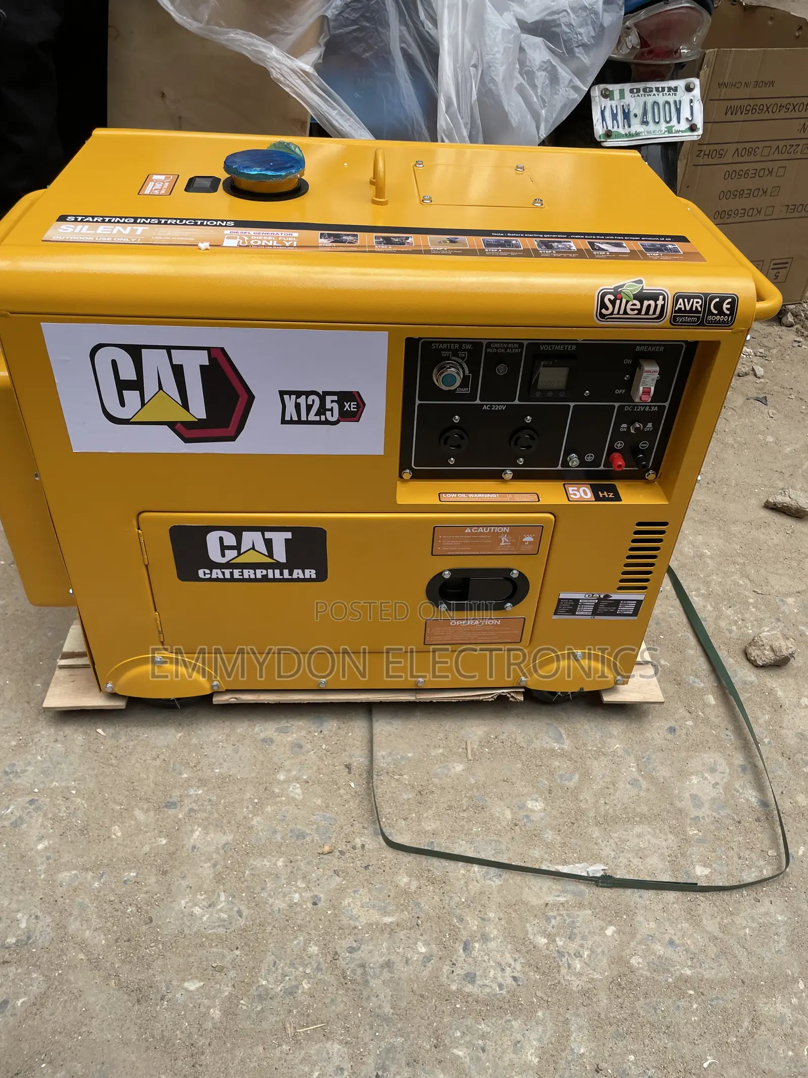 CAT 12.5kVA Generator for Offices and Homes