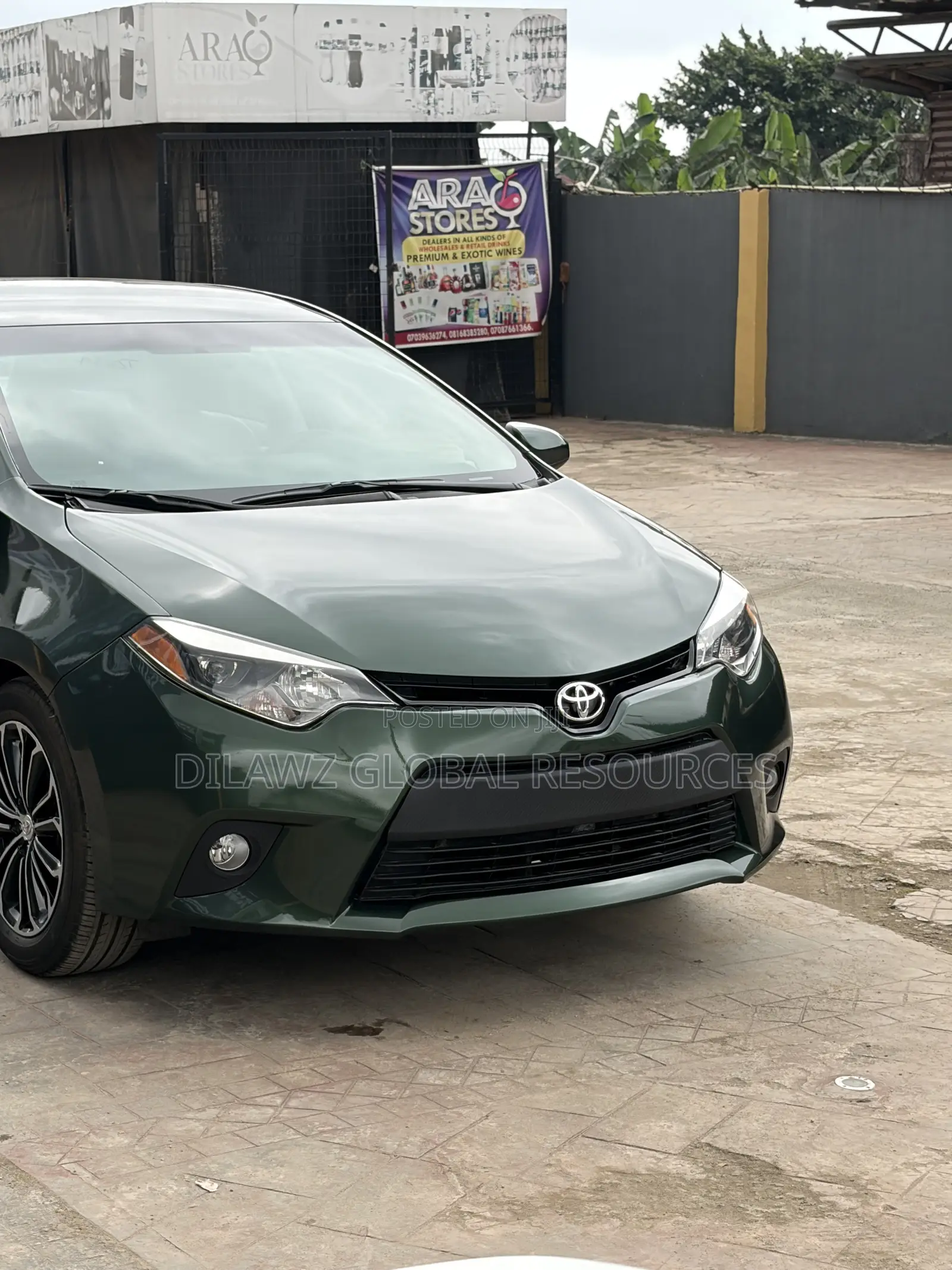 Toyota Corolla 2015 Green