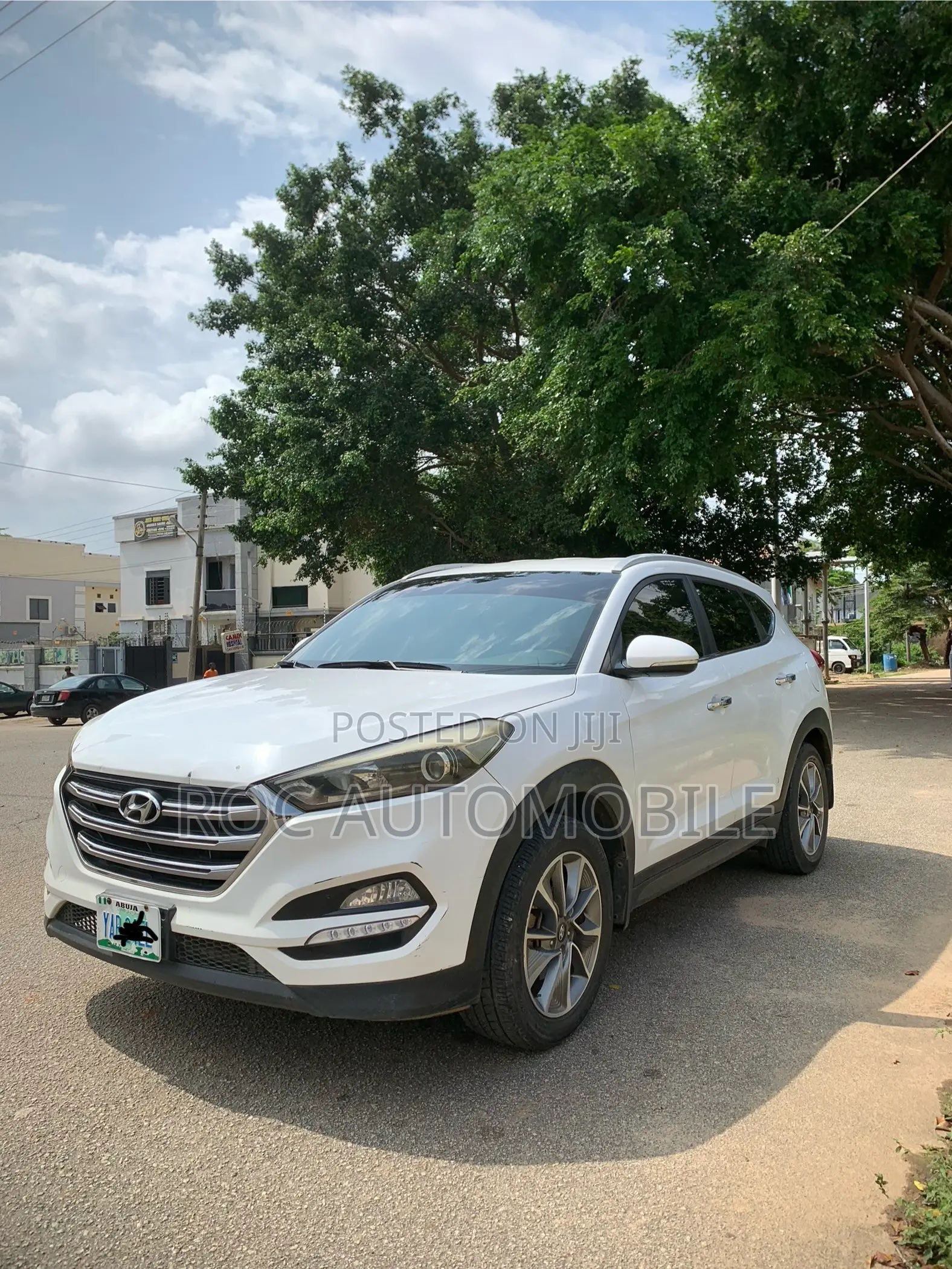 Hyundai Santa Fe 2017 White