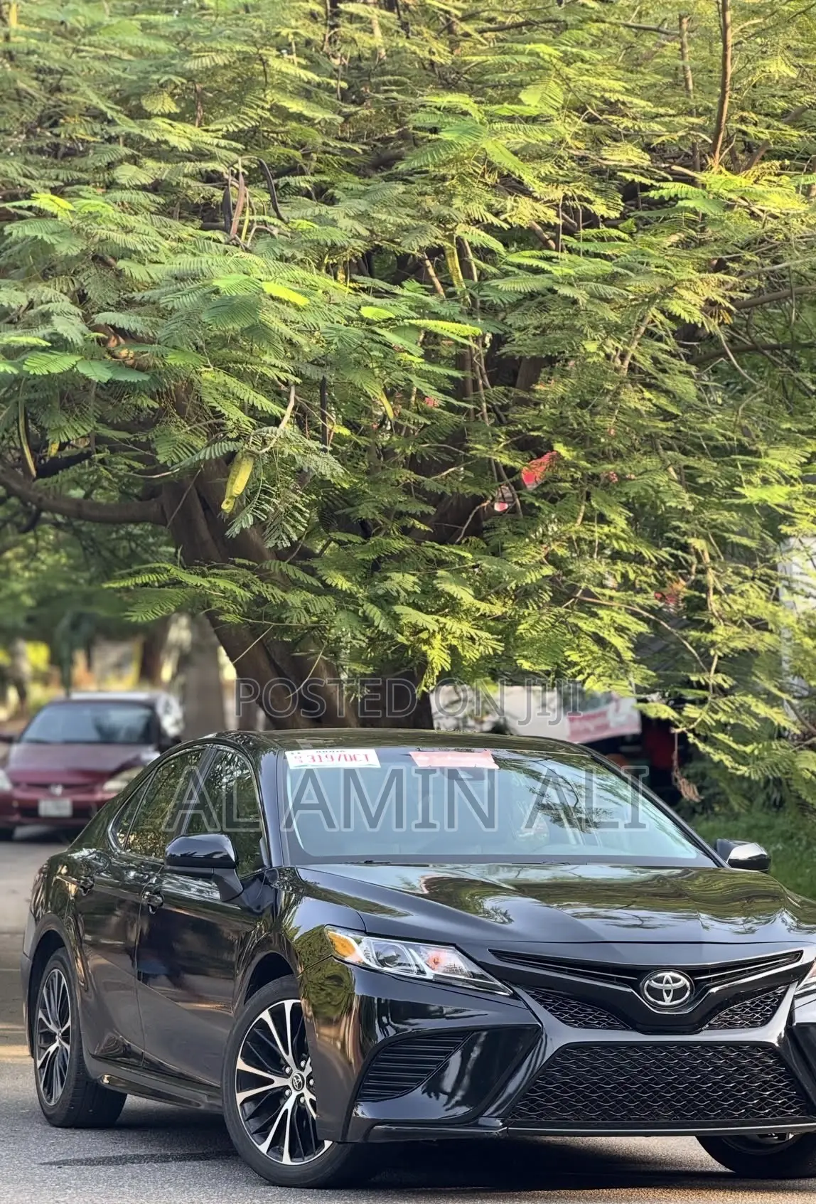 Toyota Camry SE FWD (2.5L 4cyl 8AM) 2018 Black