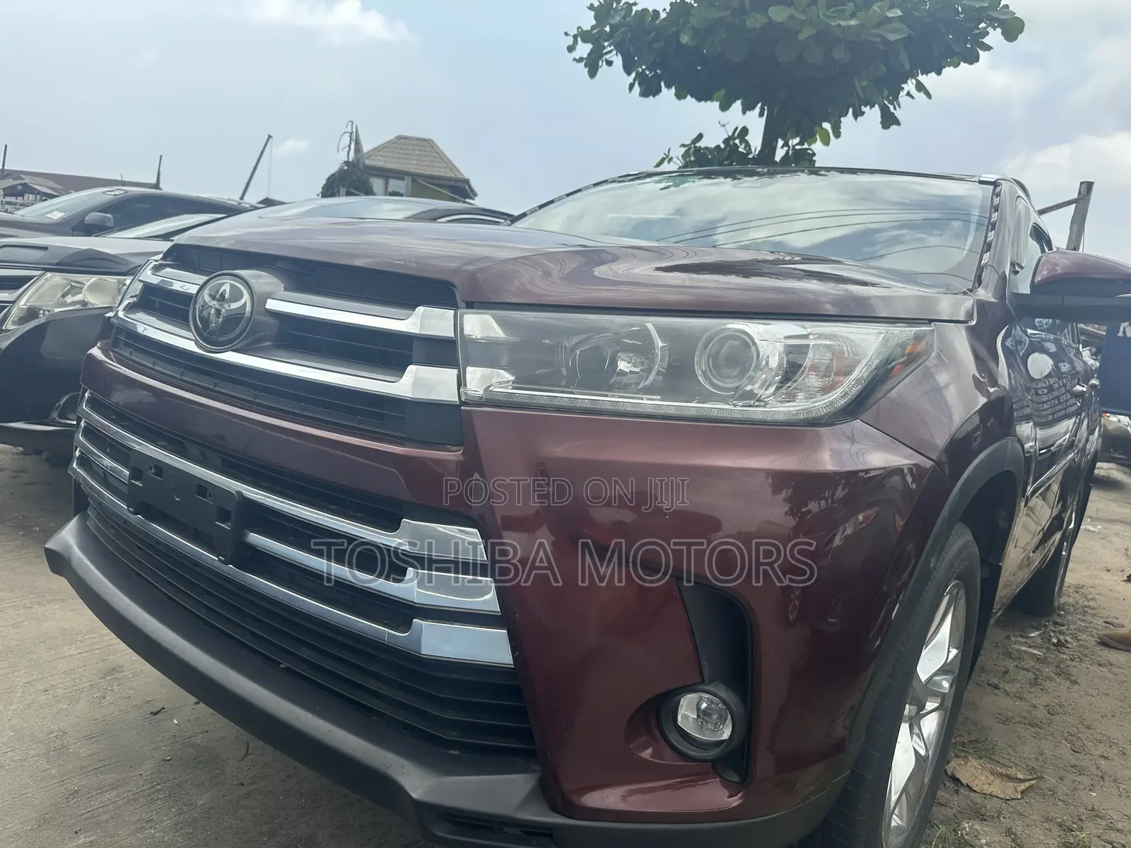 Toyota Highlander Limited Platinum 2019 Burgundy