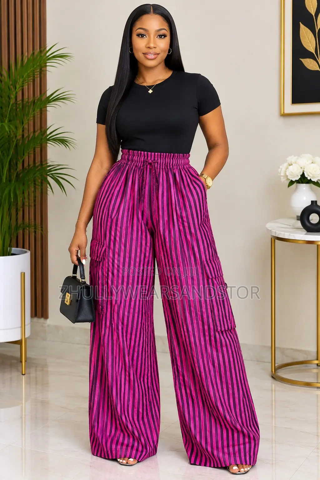Ready to Wear Ankara Cargo Pants Trousers