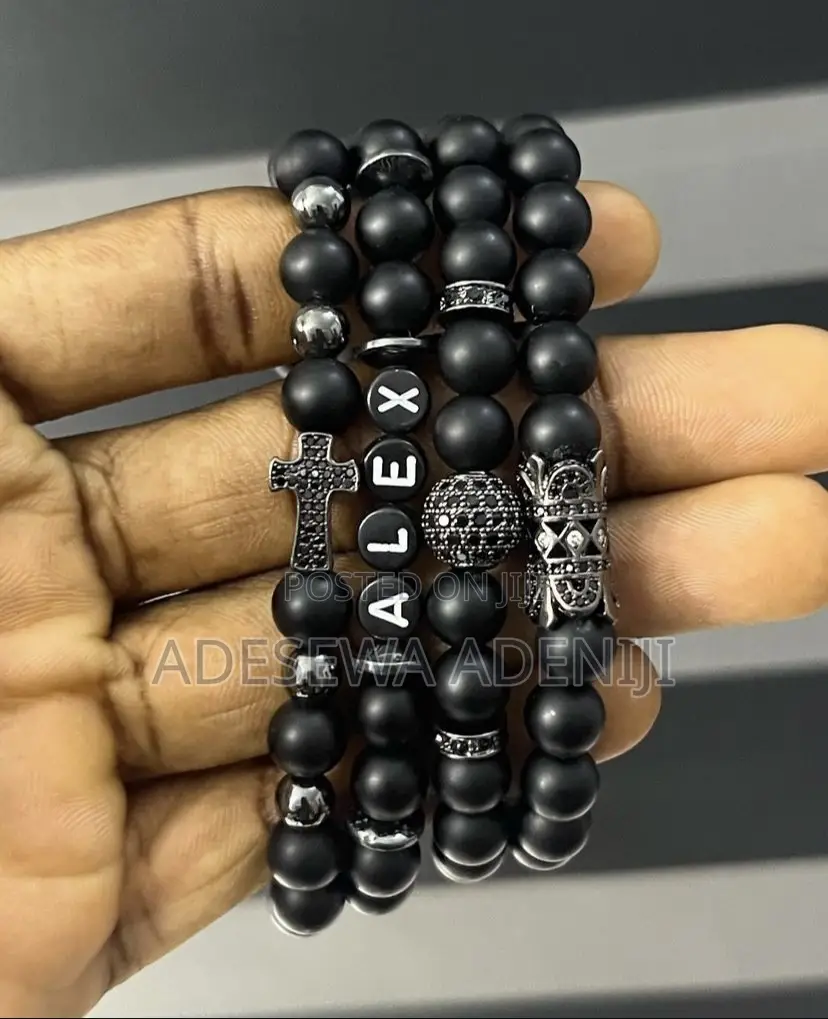 Handcrafted Custom Beaded Bracelet- Gift Ideas
