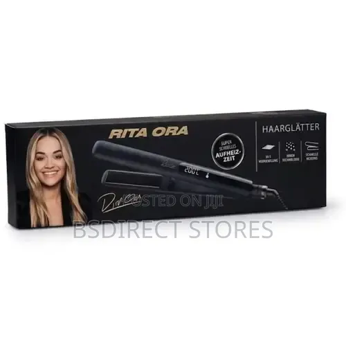 Rita Ora Autographed Ceramic Hair Straighteners With LED Display