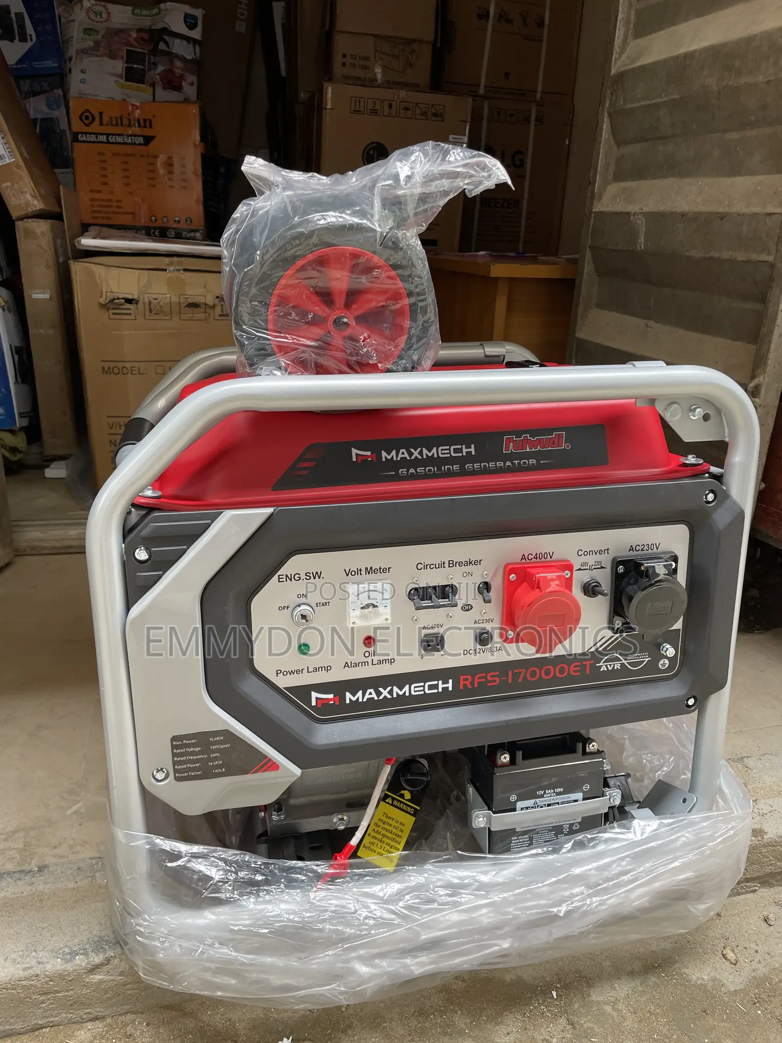 MAXMECH RFS-17000ET Generator With Electric Start