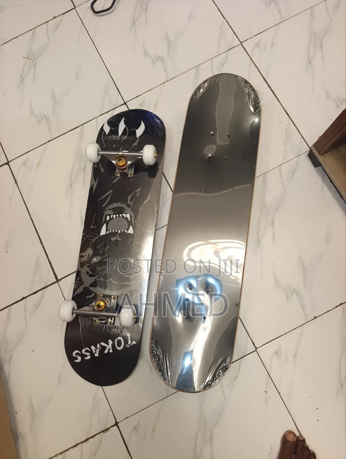 High Quality Skate Board Black Panther