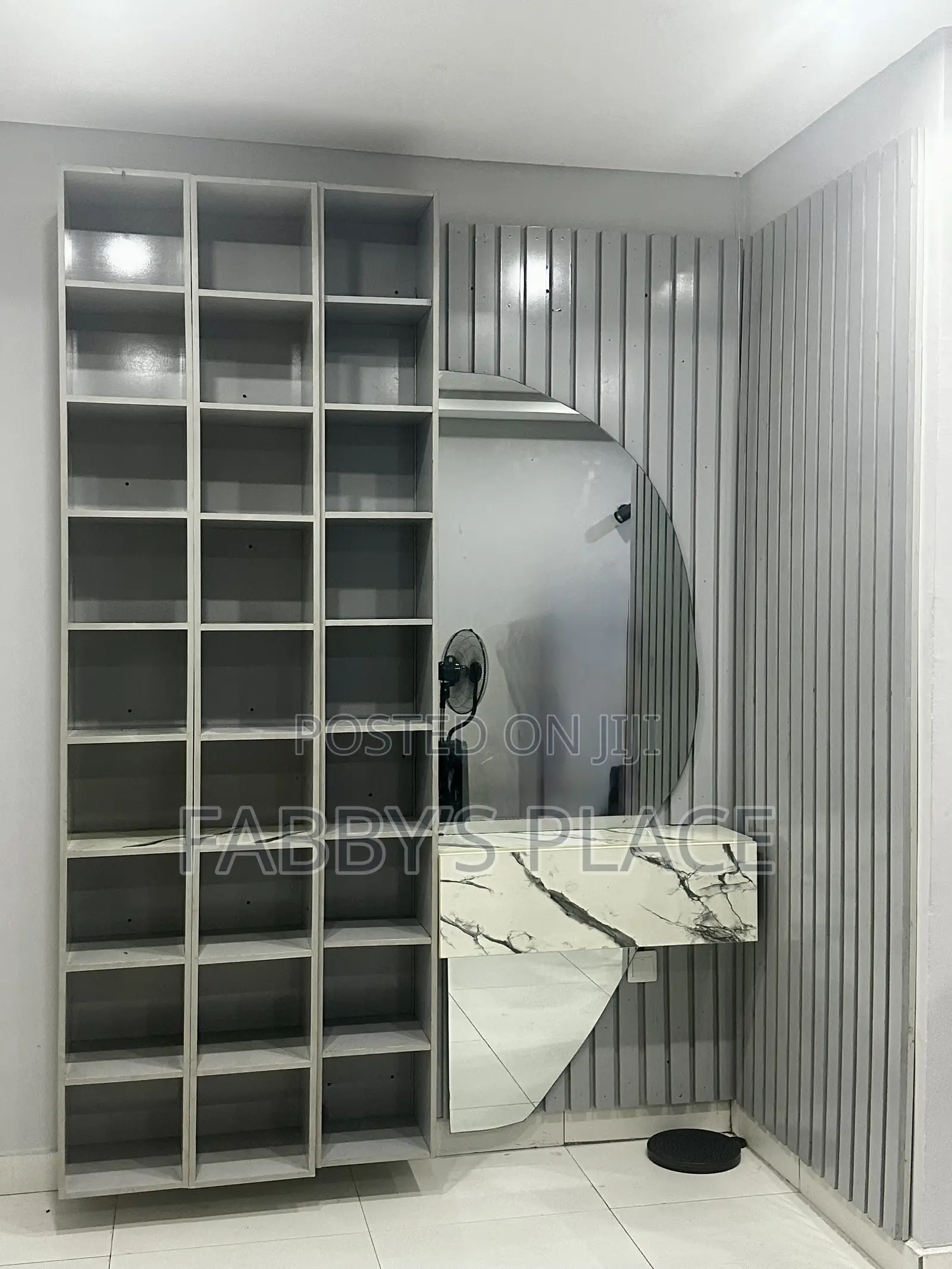 Vanity Dressing Table With Mirror and Shoe Rack