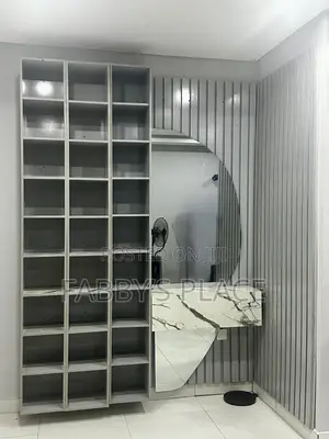 Vanity Dressing Table With Mirror and Shoe Rack