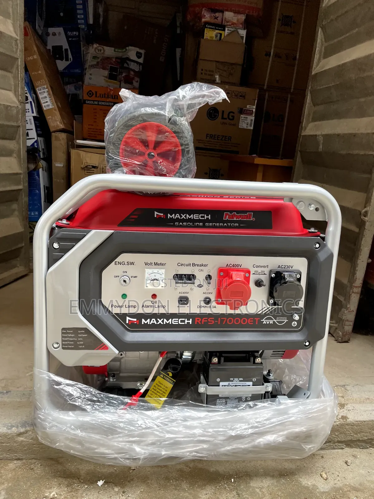 MAXMECH RFS-17000ET 100% Copper Coil Generator