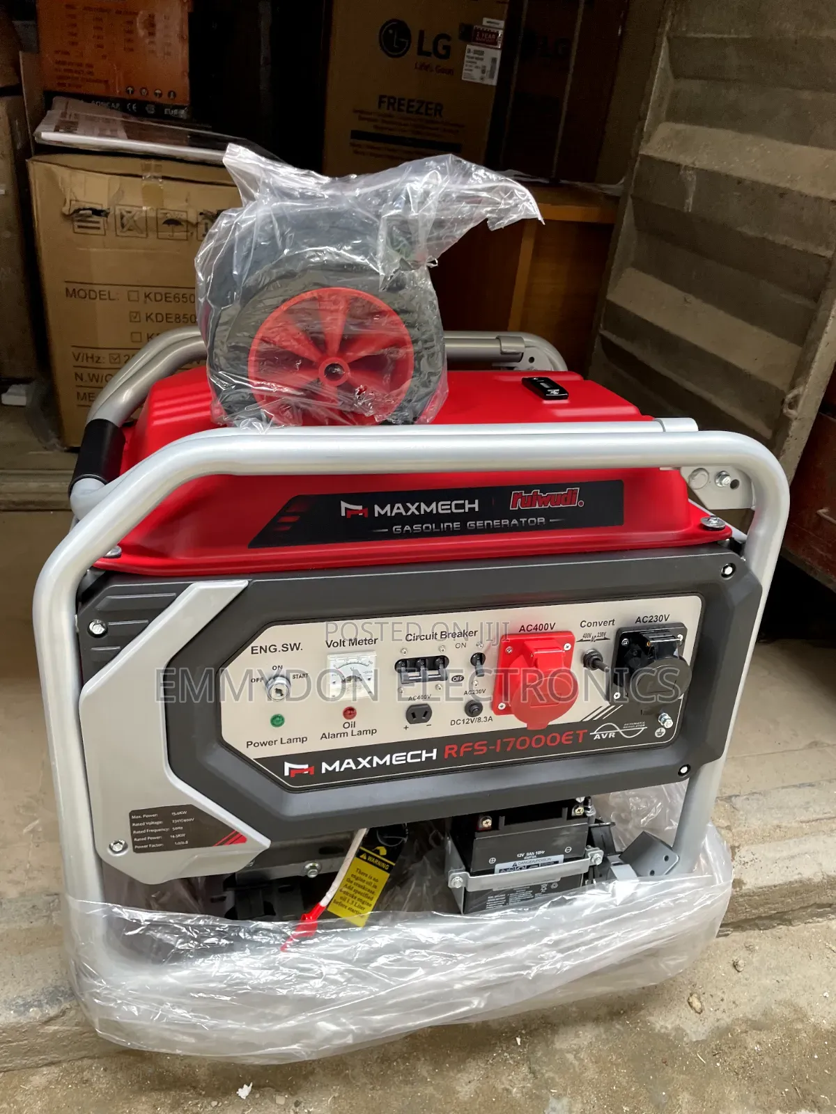 MAXMECH RFS-17000ET Heavy-Duty Petrol Power Unit