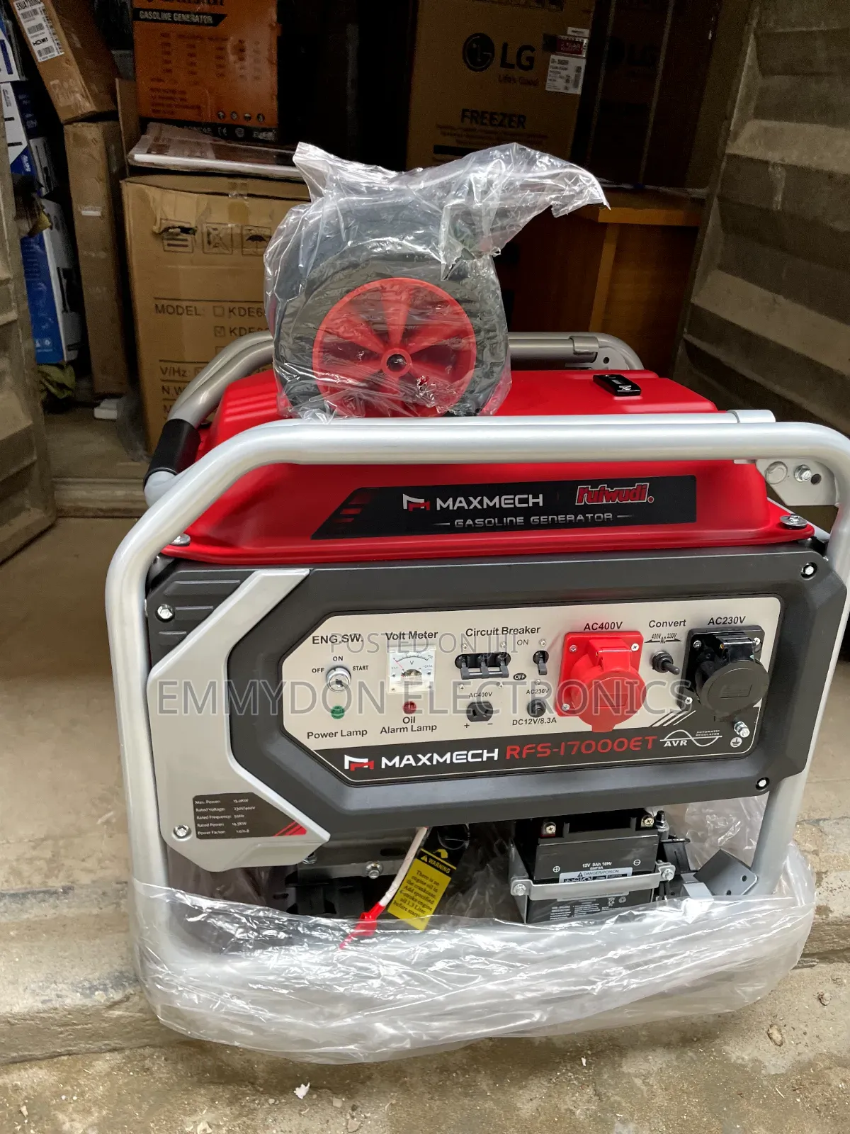 MAXMECH RFS-17000ET Heavy-Duty Petrol Power Unit