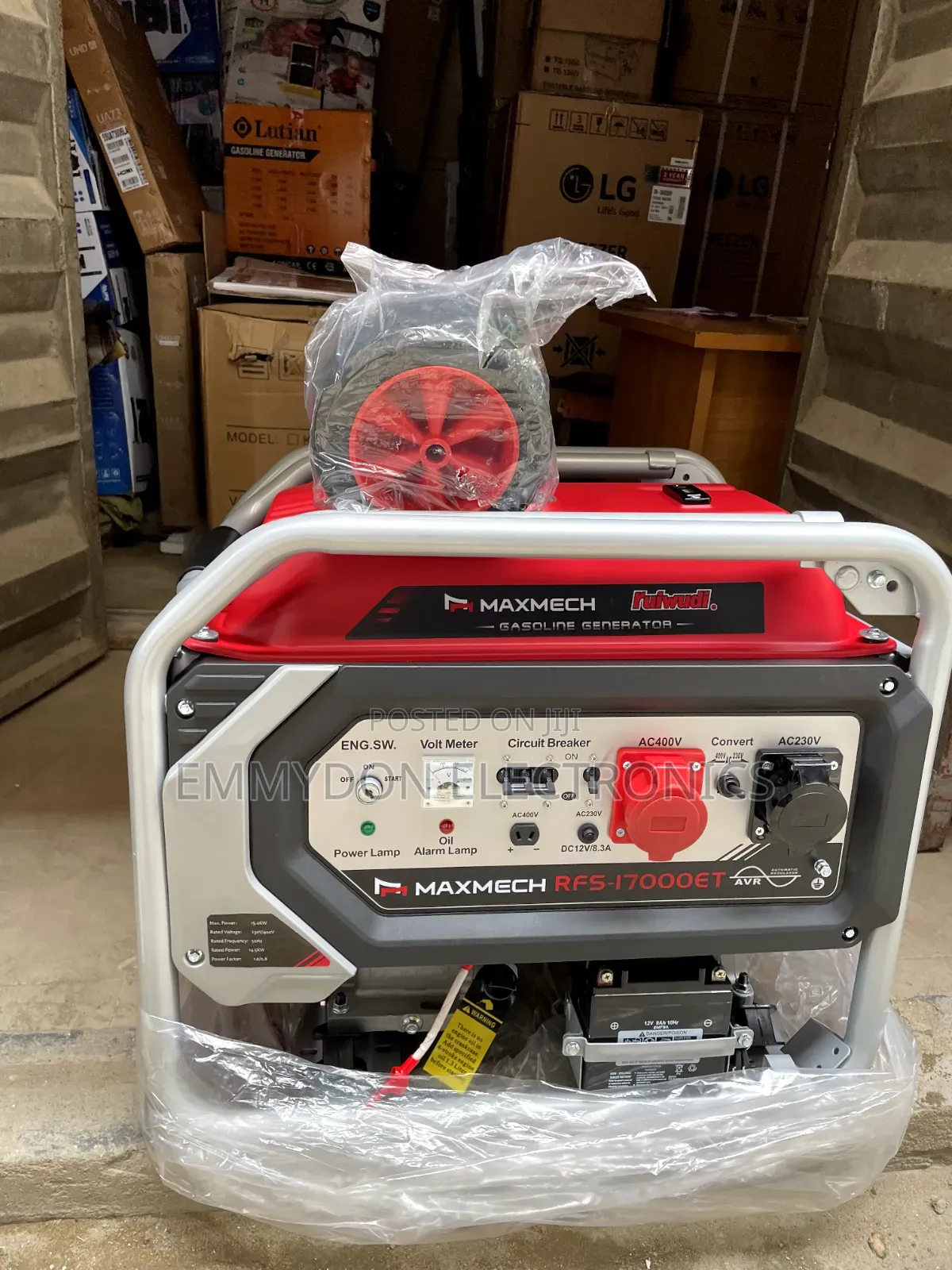 MAXMECH 15KVA Three-Phase Business Generator