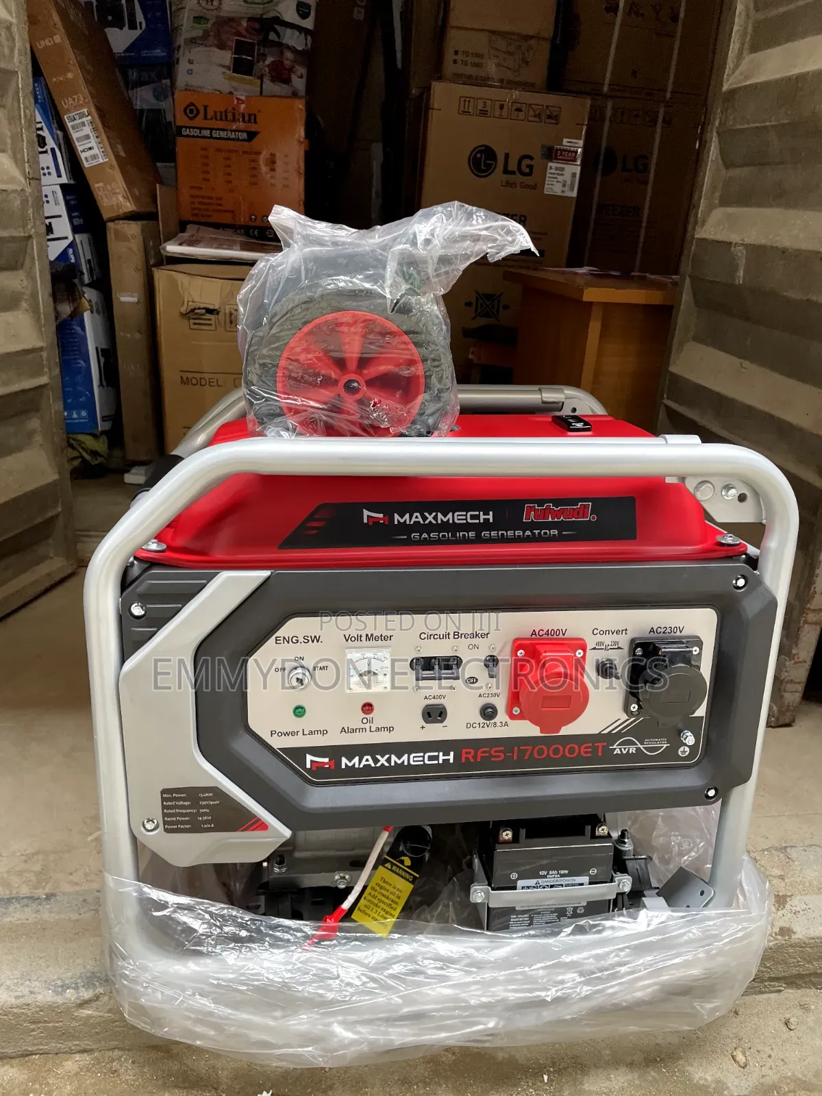 MAXMECH 15KVA Three-Phase Business Generator