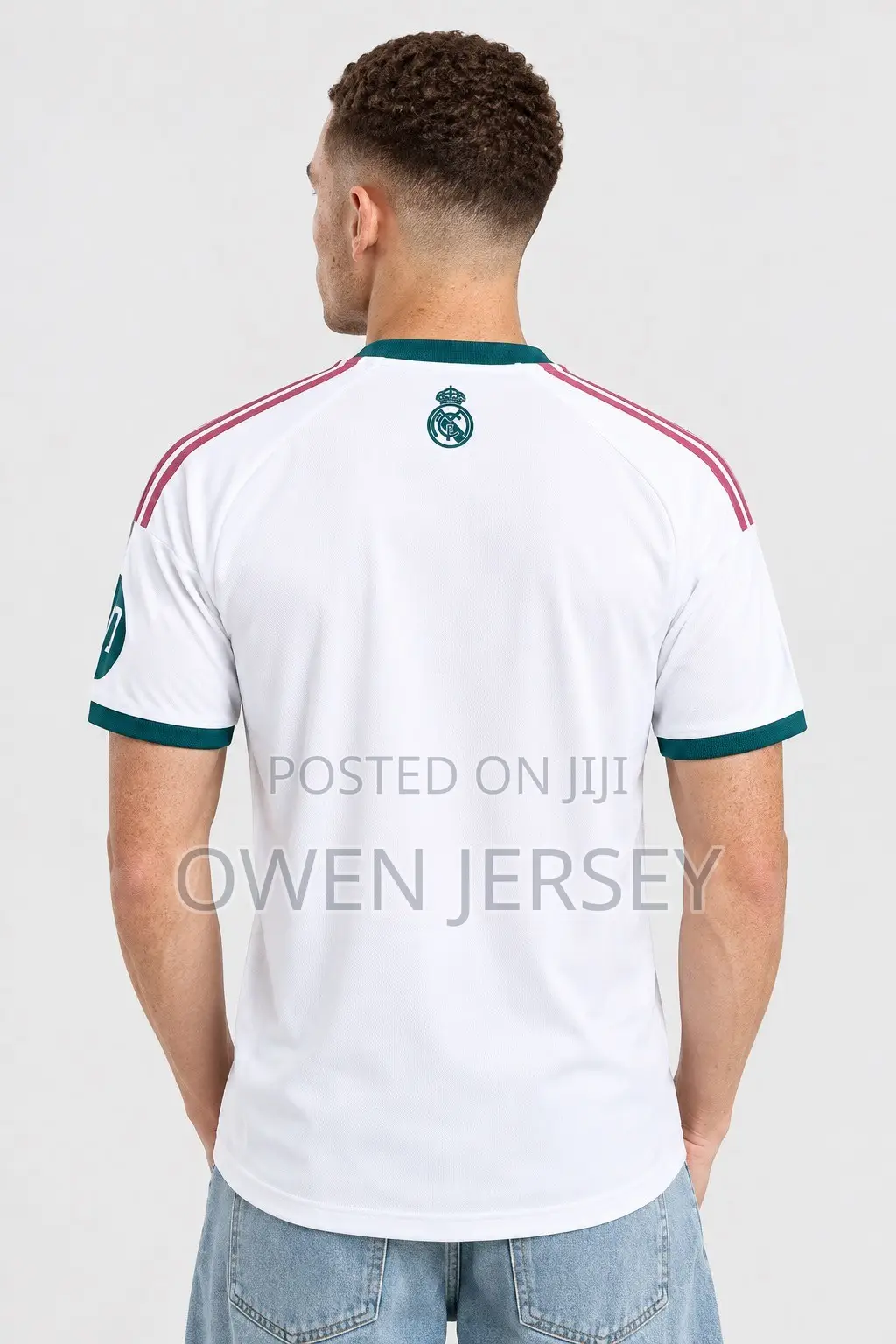 Real Madrid White Home Jersey.