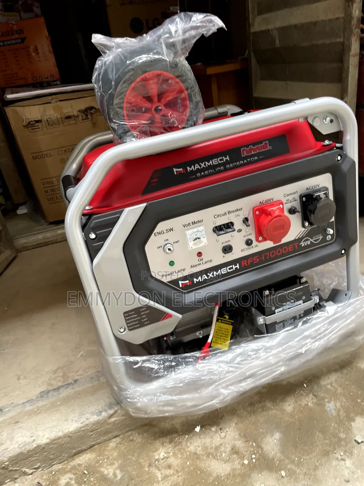 MAXMECH RFS-17000ET Powerful Electricity Generator