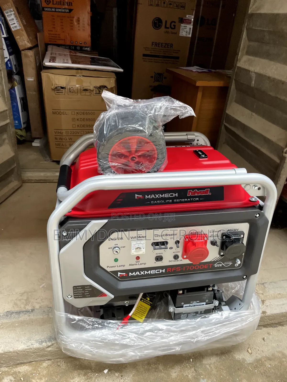 MAXMECH Three-Phase Generator With Key Start