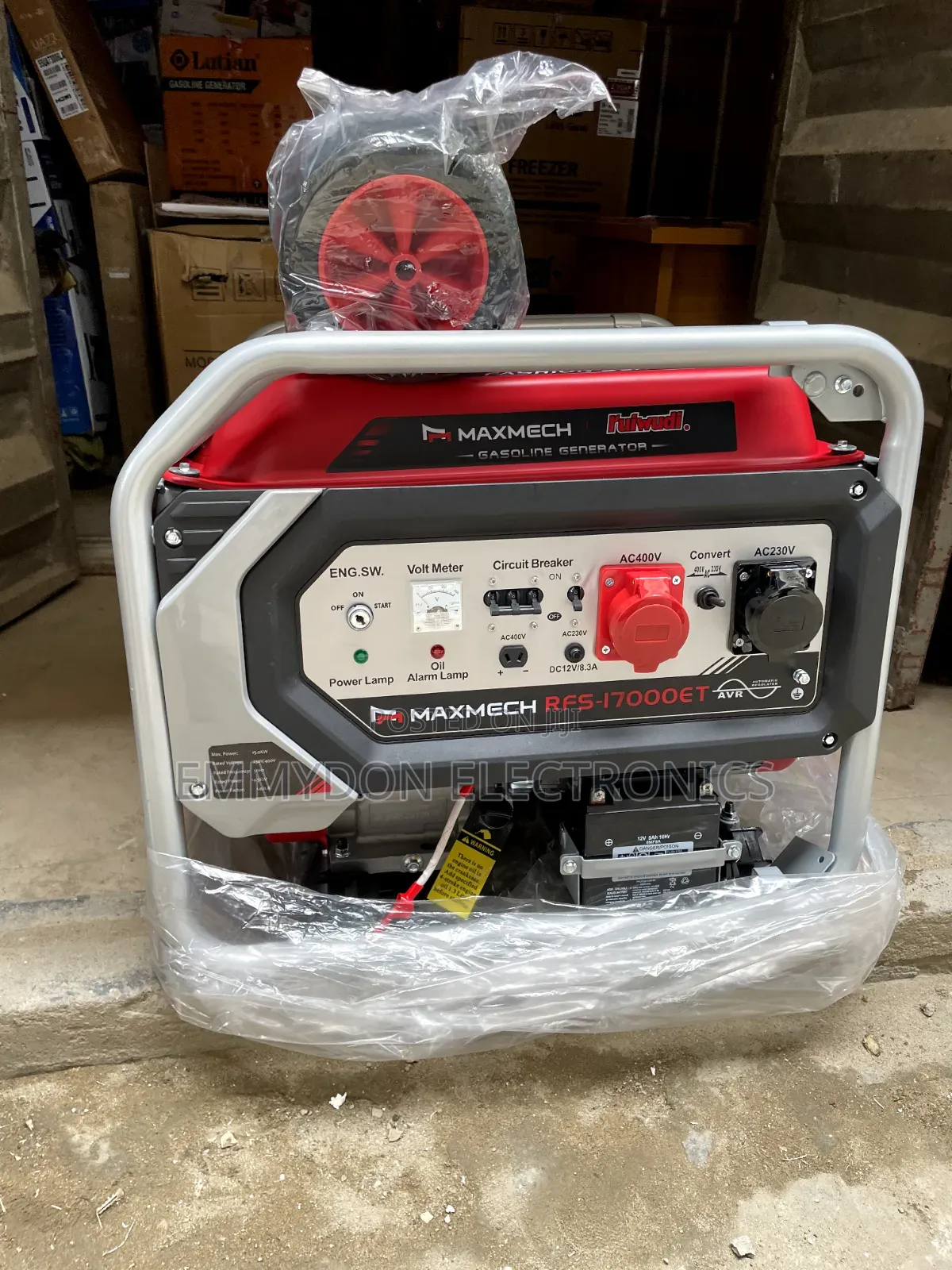 MAXMECH Three-Phase Generator With Key Start