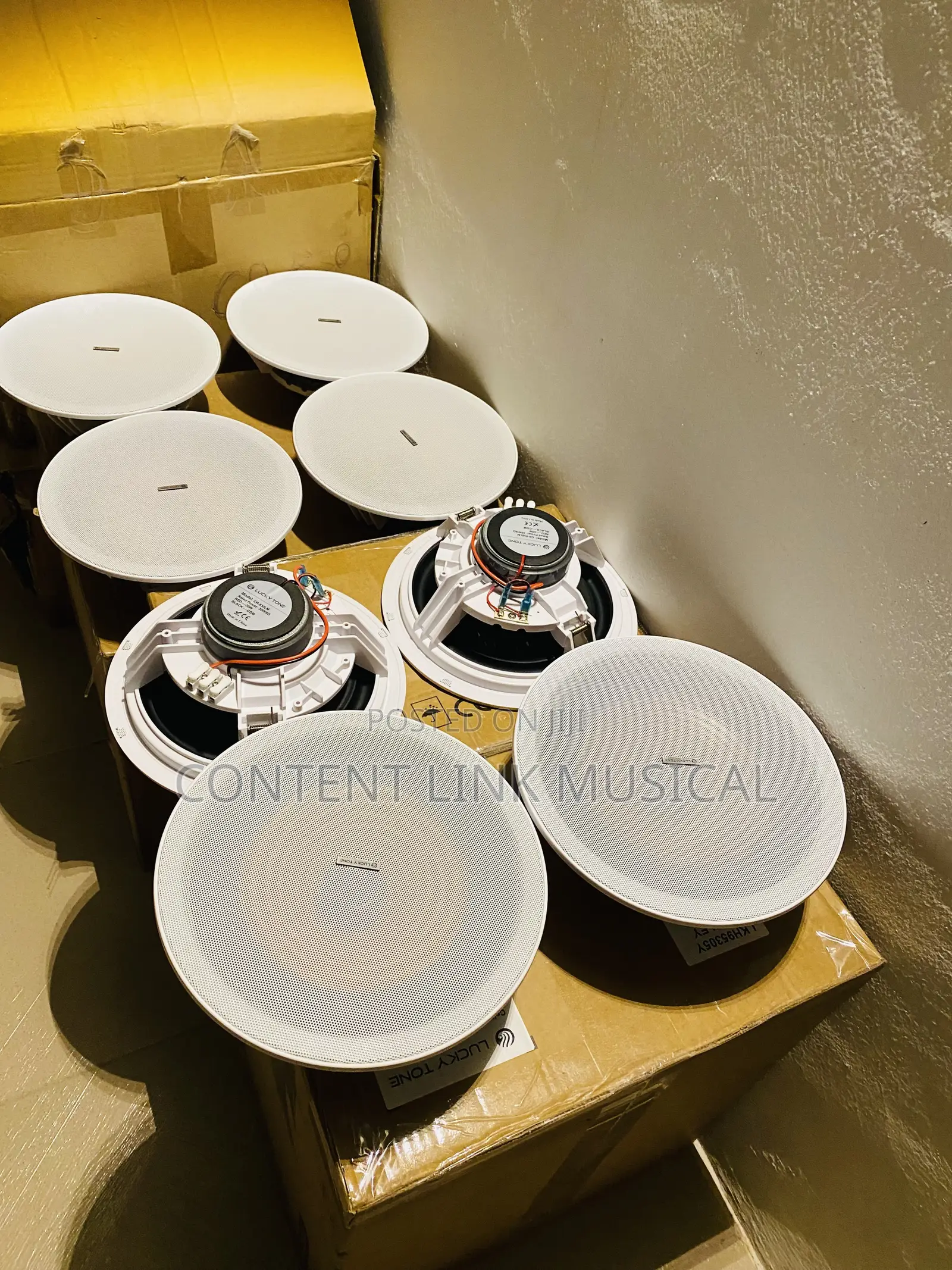 8in1 Passive Ceiling/Pop Speakers