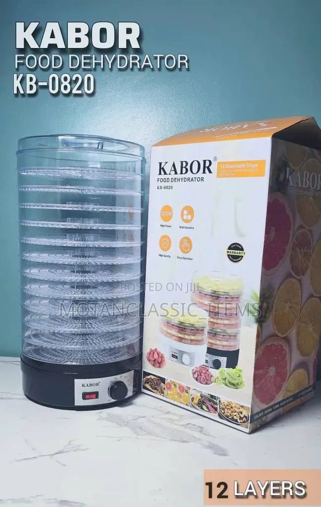 Food Dehydrator 12 Layers Kabor