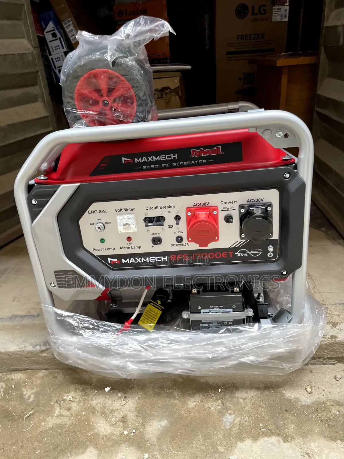 MAXMECH 15KVA Copper Wound Petrol Generator