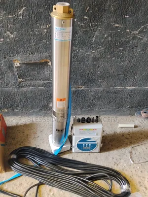 1HP AC/DC Submersible Solar Hybrid Water Pump. 100% Copper Coil